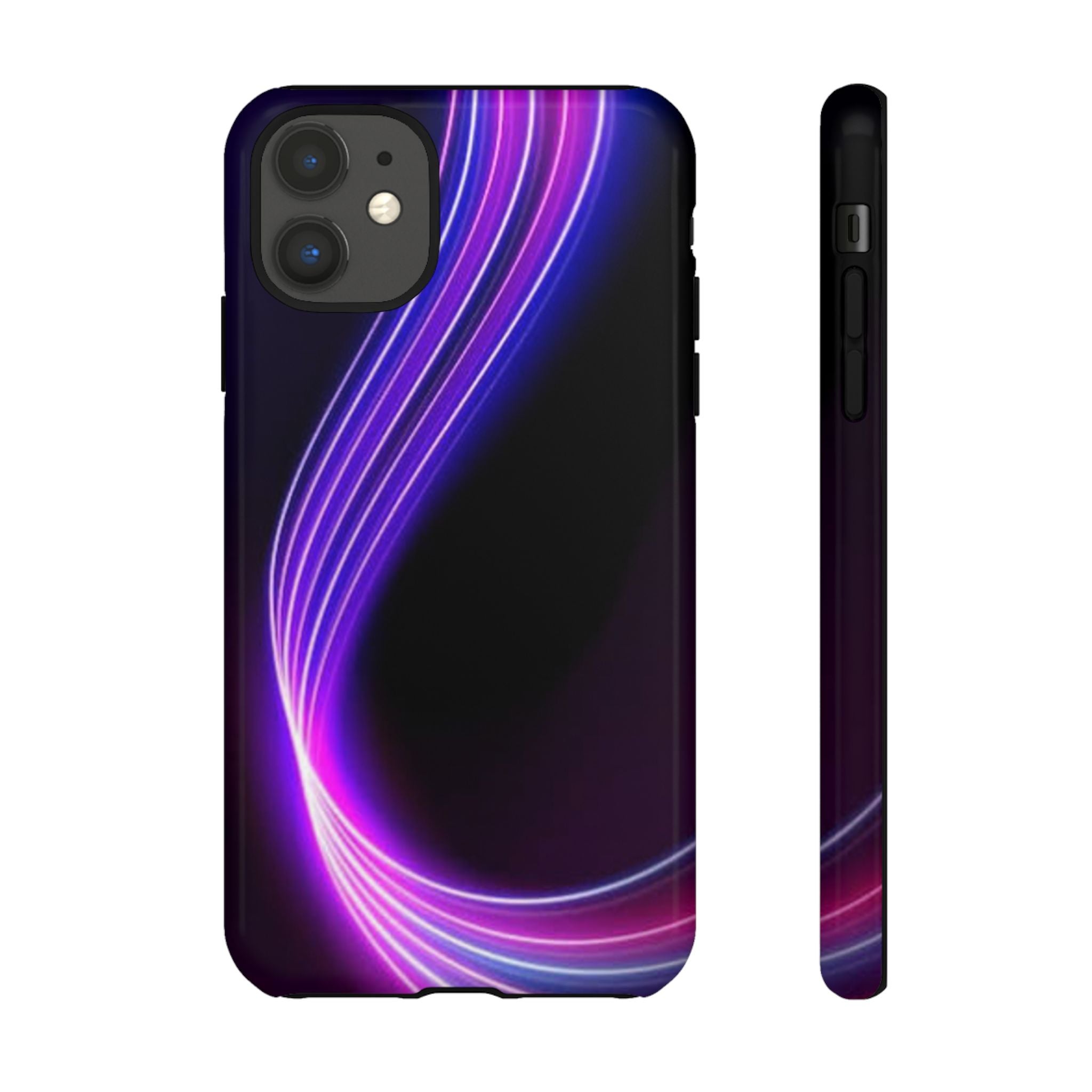 Neon Wave Tough Phone Case