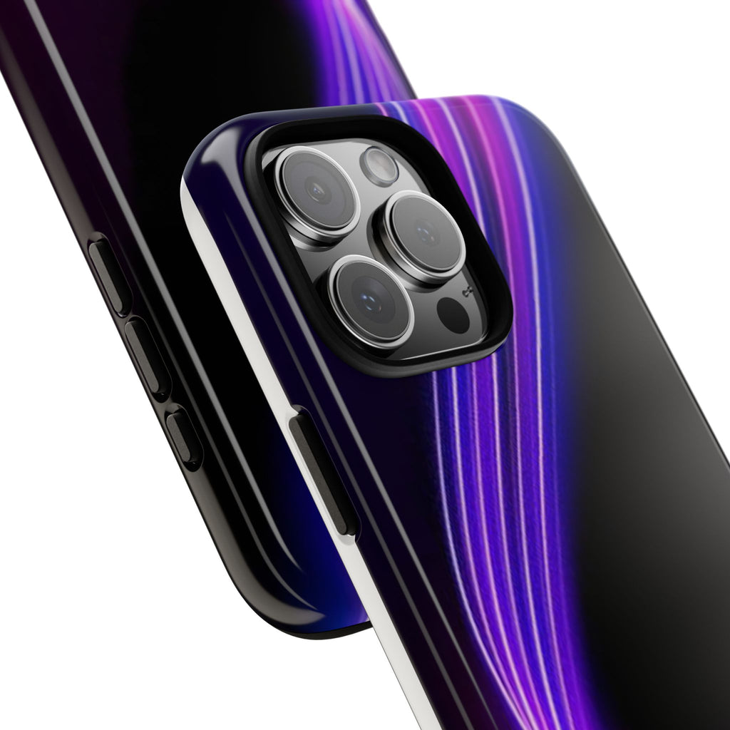 Neon Wave Tough Phone Case