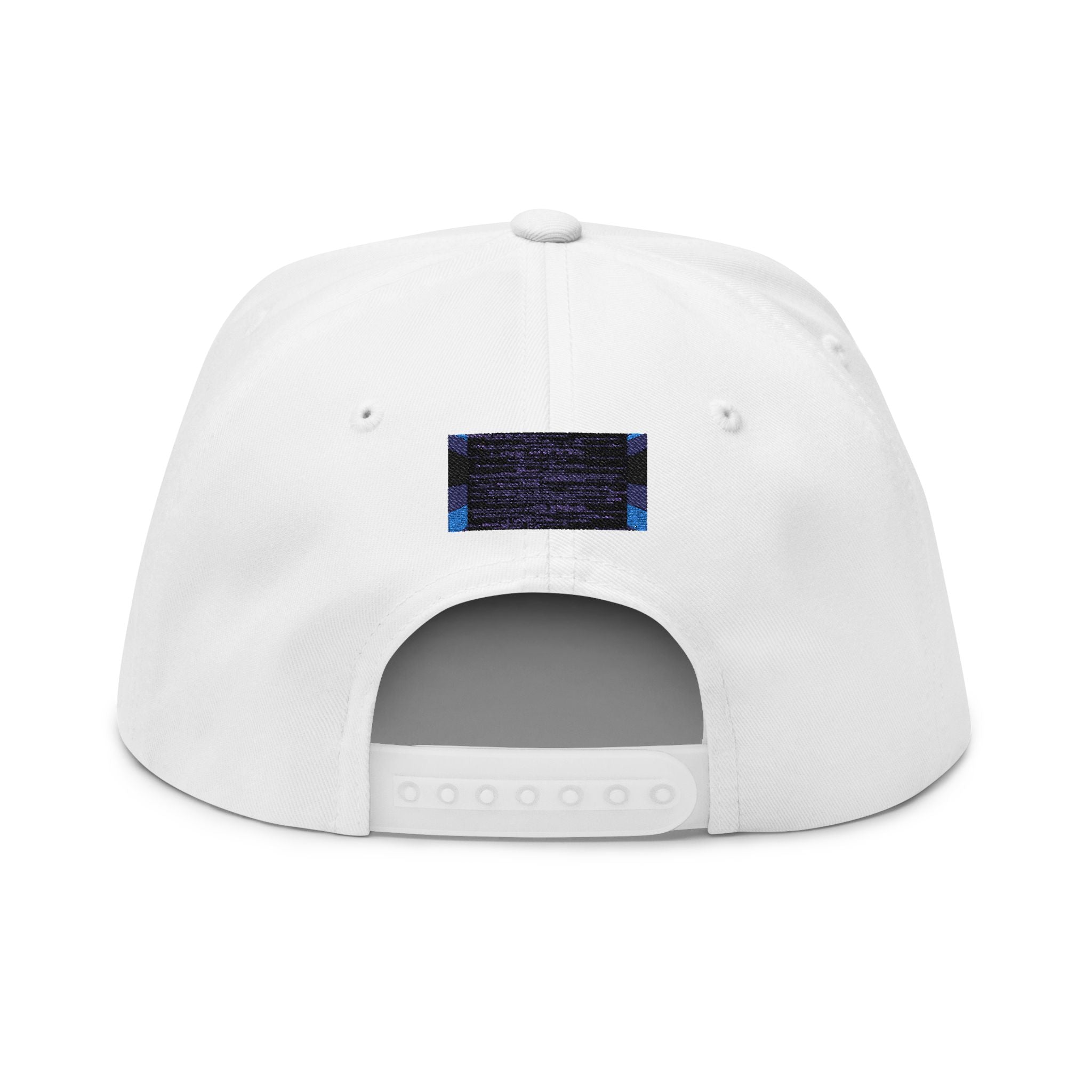 Hacker Rain Flat Bill Cap