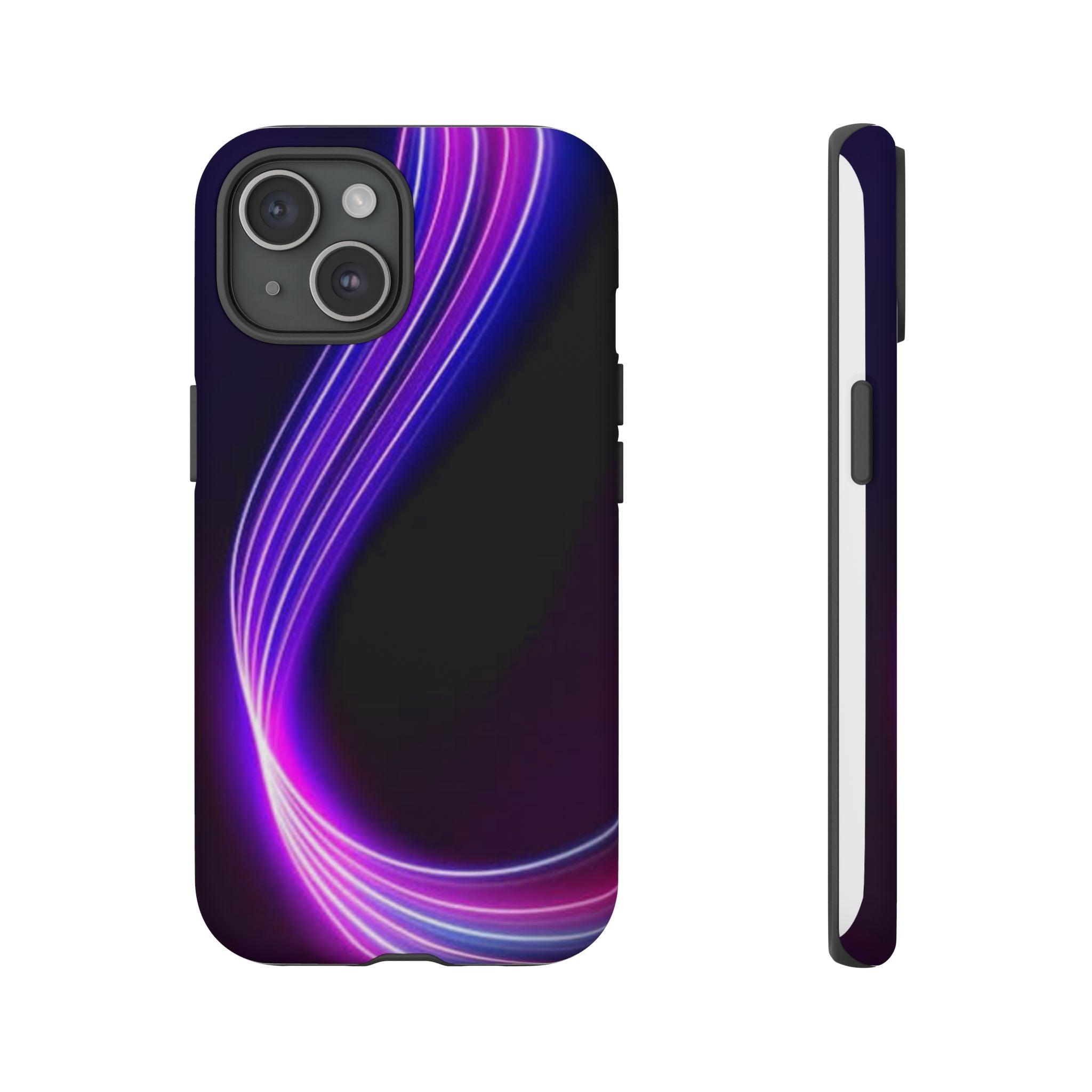 Neon Wave Tough Phone Case