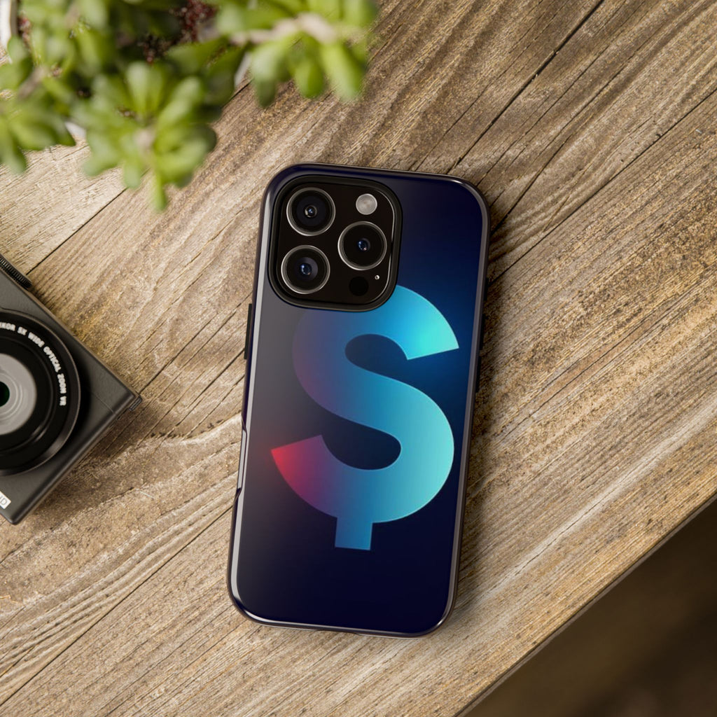 Dollar Sign Tough Phone Case — Protective Glossy Money Symbol iPhone Case
