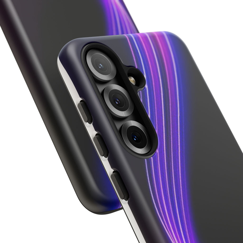 Neon Wave Tough Phone Case
