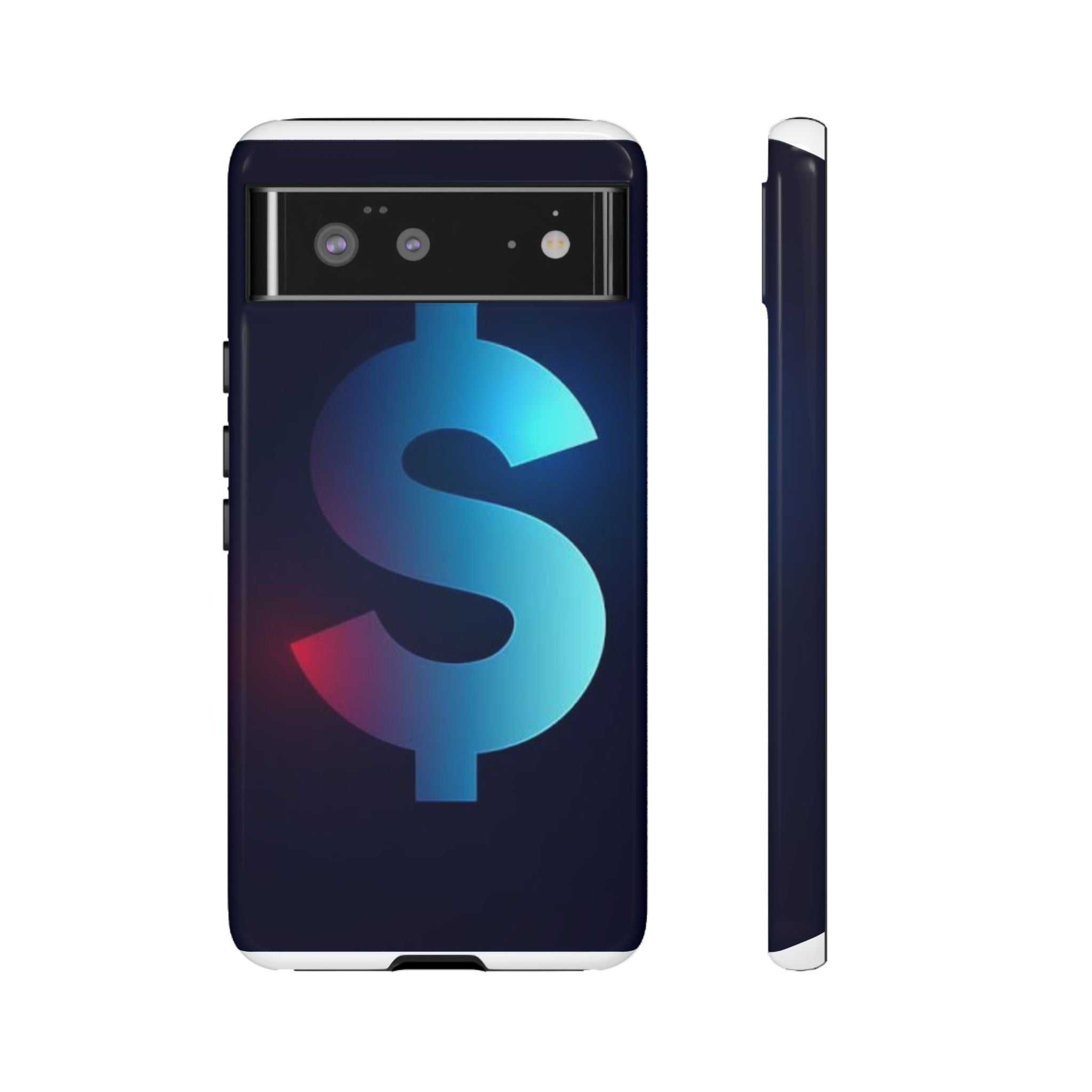Dollar Sign Tough Phone Case — Protective Glossy Money Symbol iPhone Case