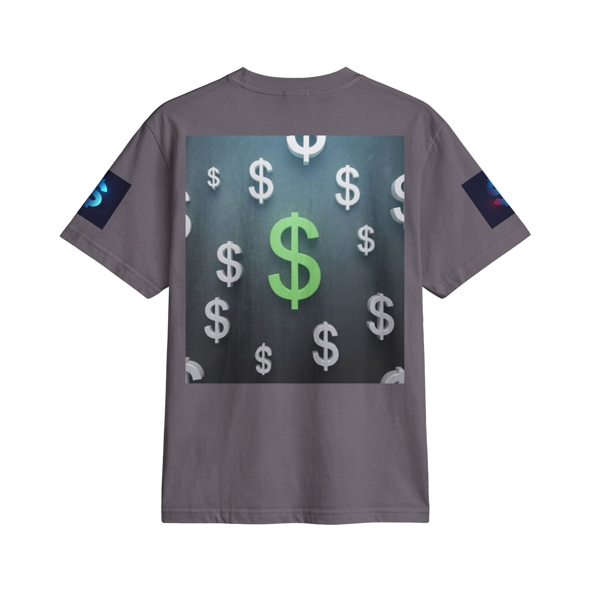 Money Symbol Graphic T-Shirt — Stock Market Candlestick Design