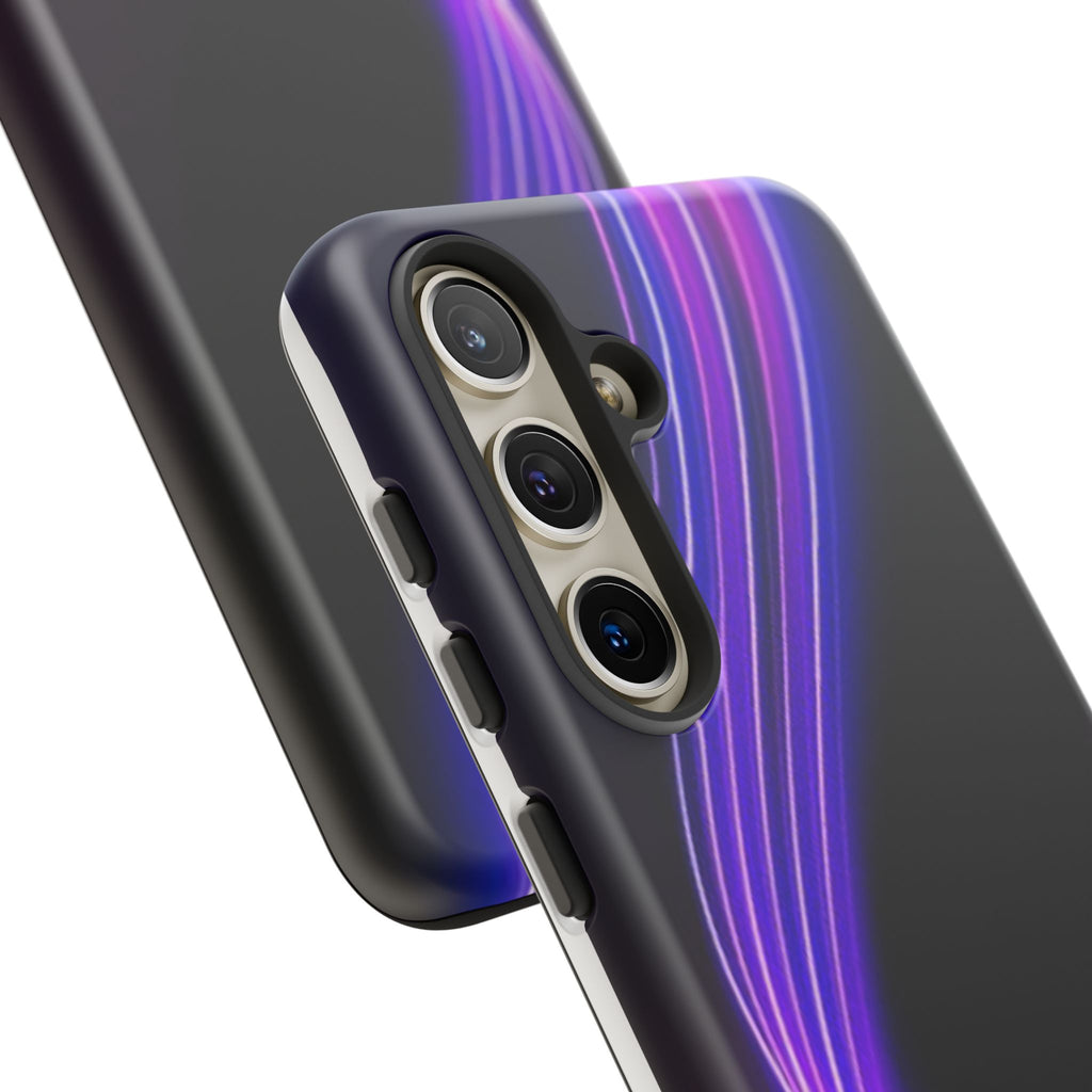 Neon Wave Tough Phone Case