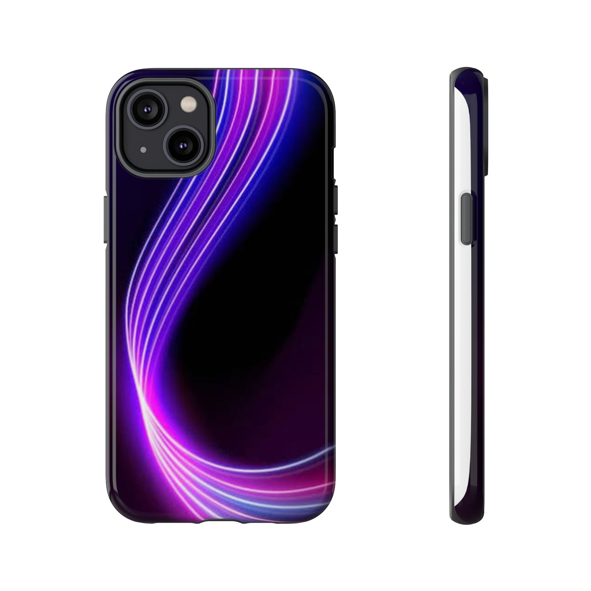 Neon Wave Tough Phone Case