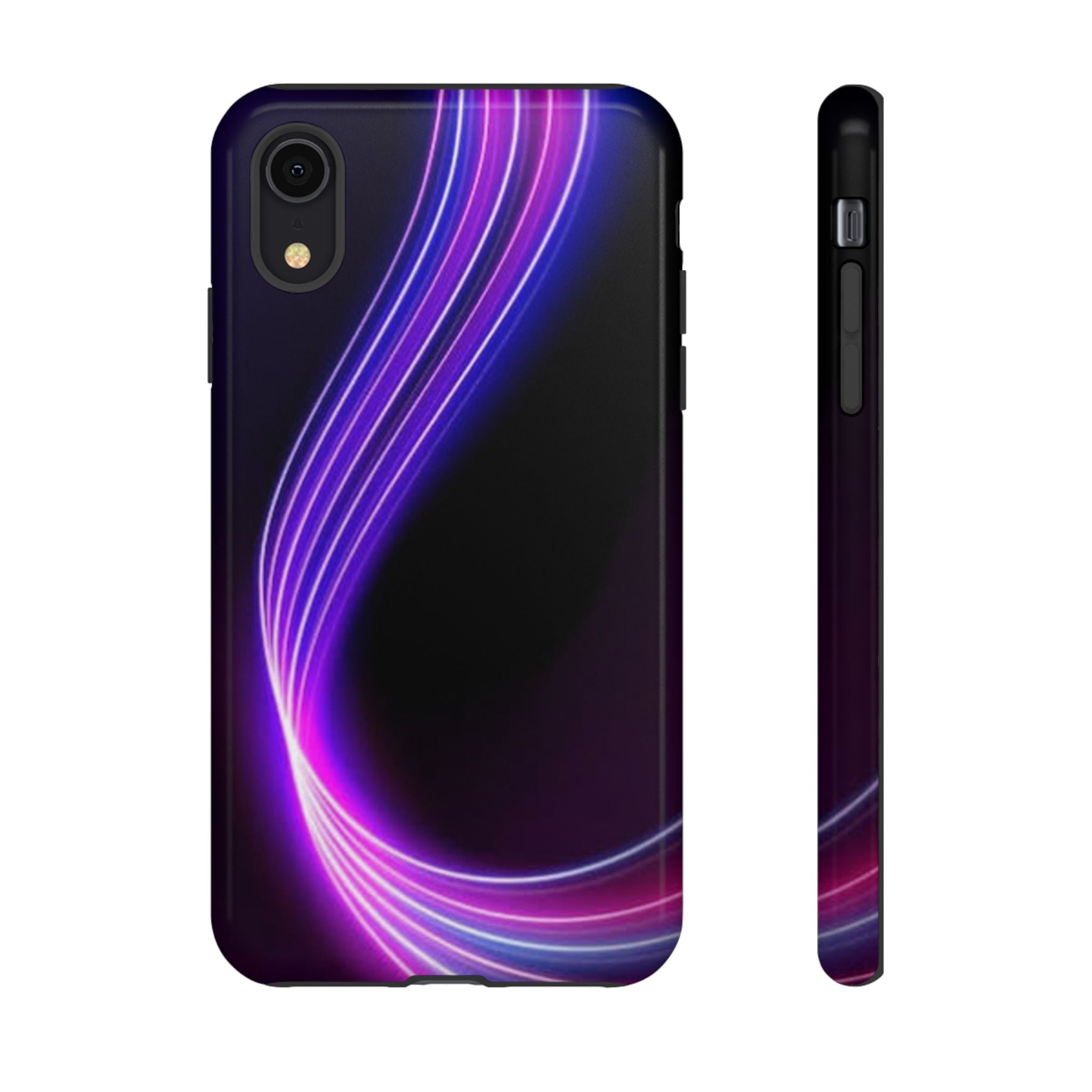 Neon Wave Tough Phone Case