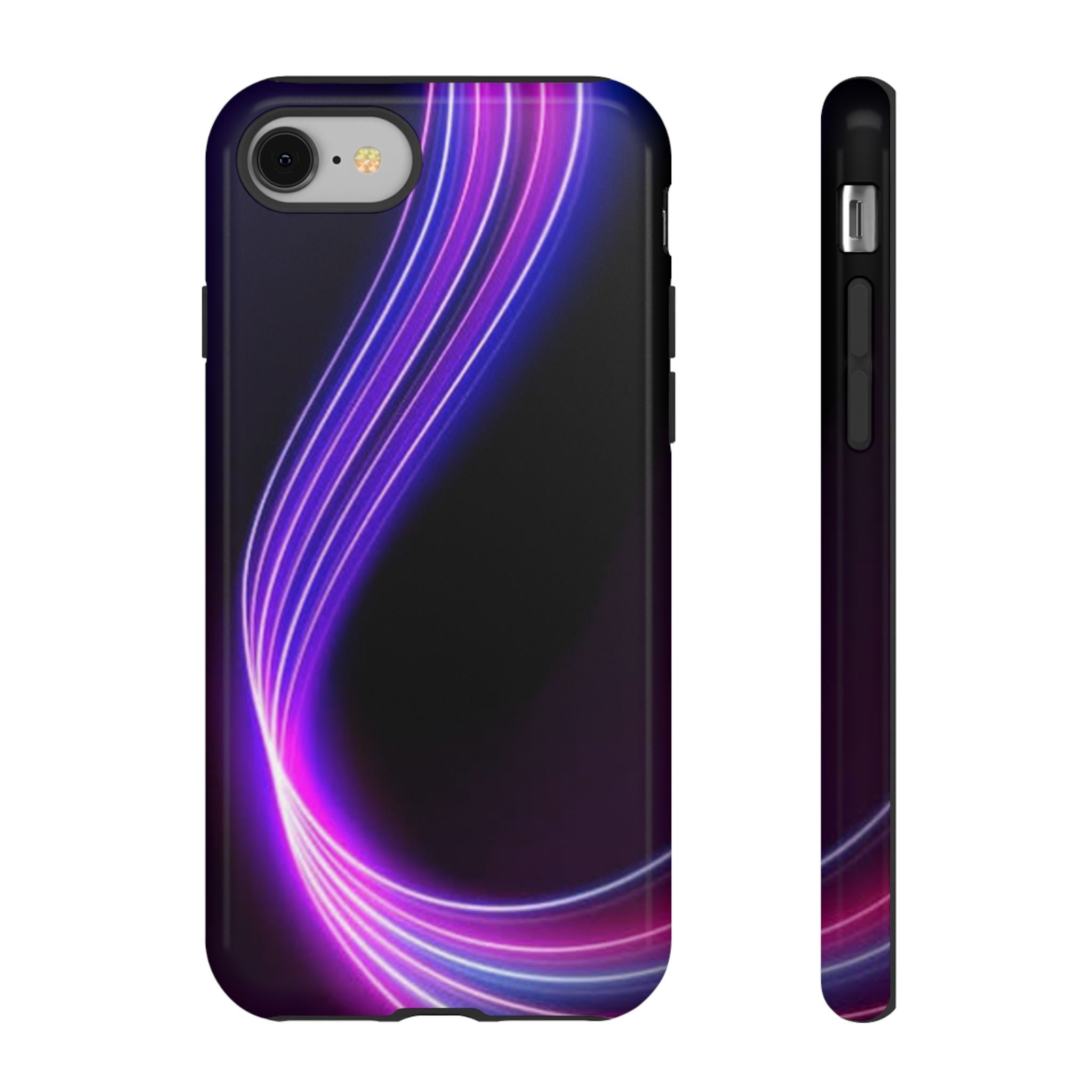 Neon Wave Tough Phone Case