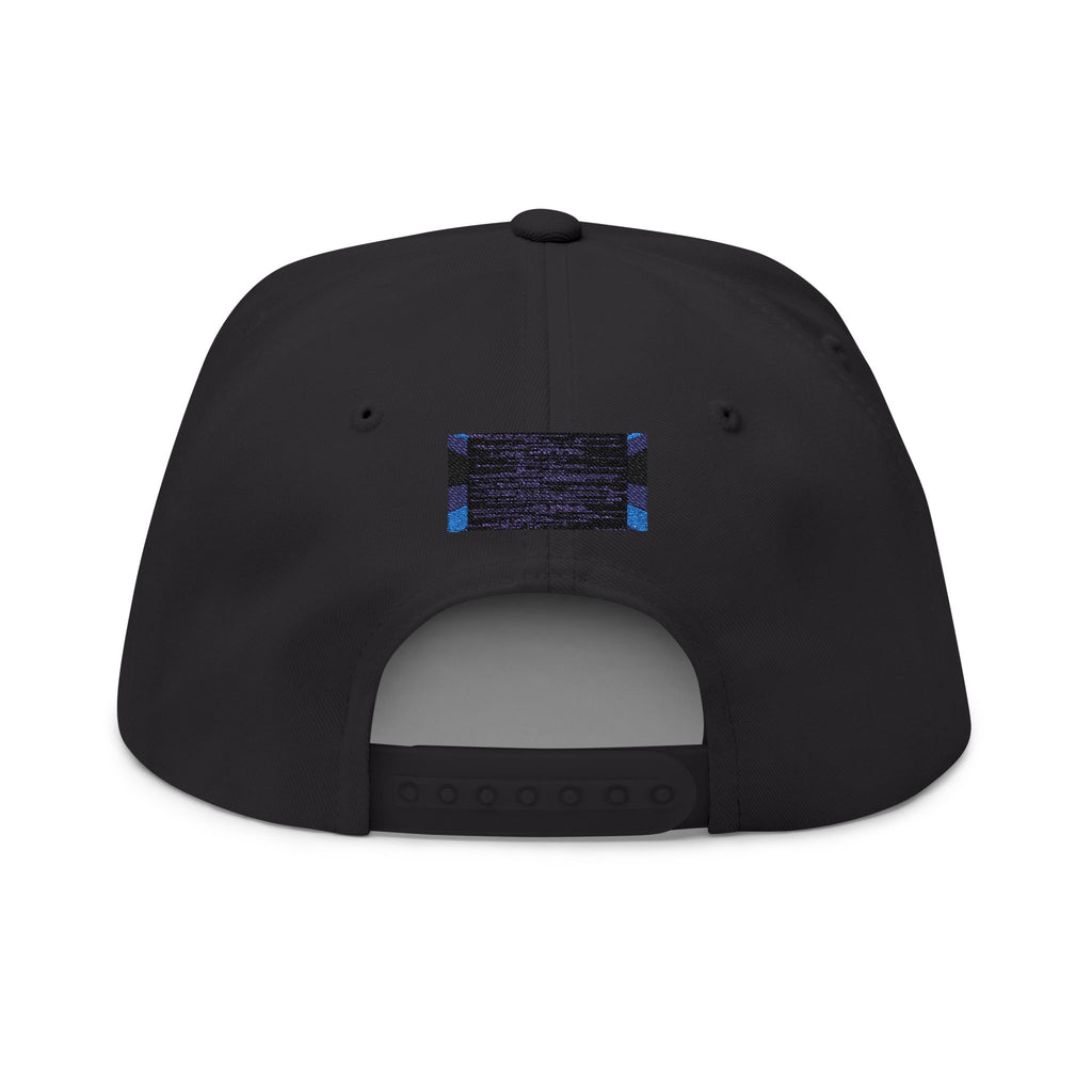 Hacker Rain Flat Bill Cap