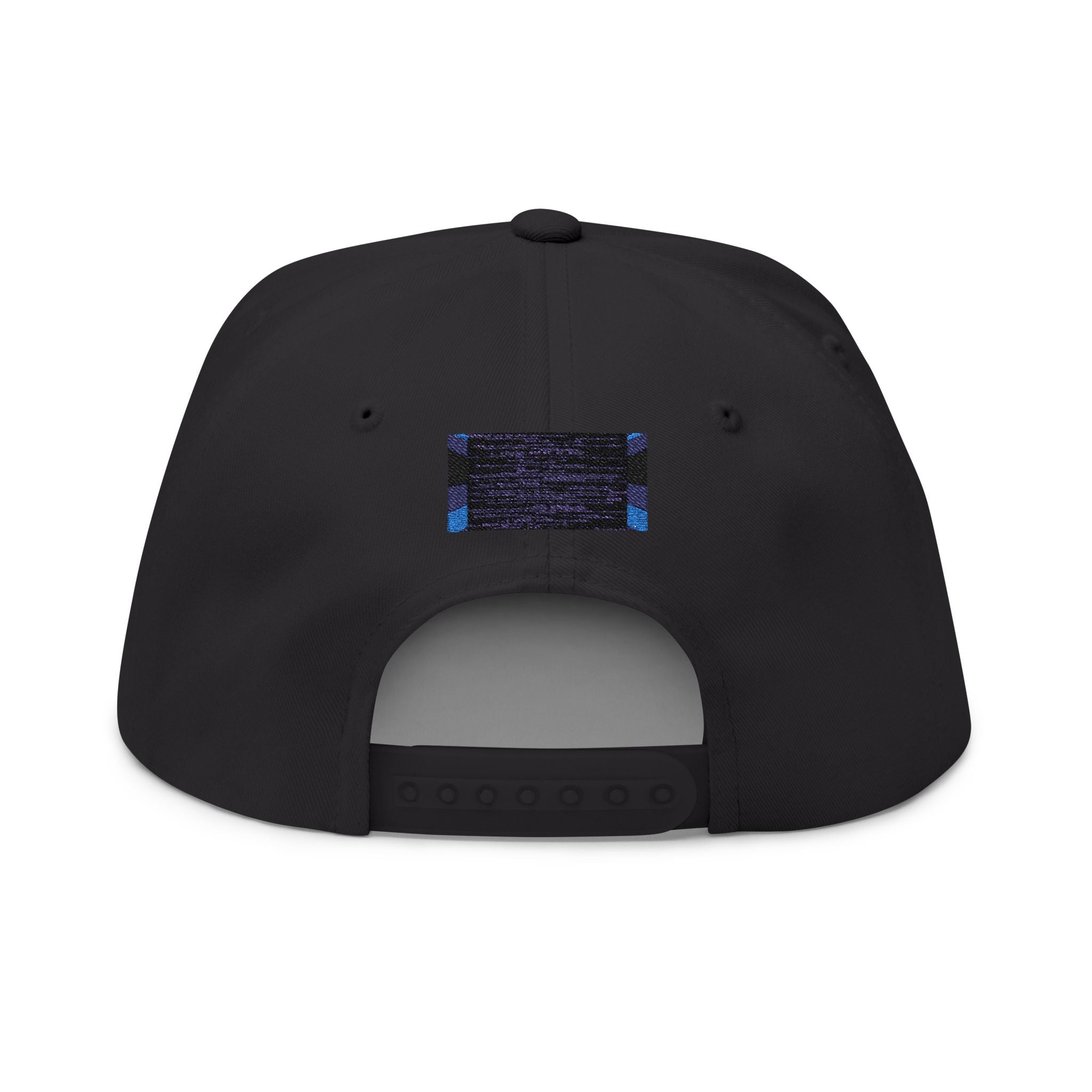 Hacker Rain Flat Bill Cap