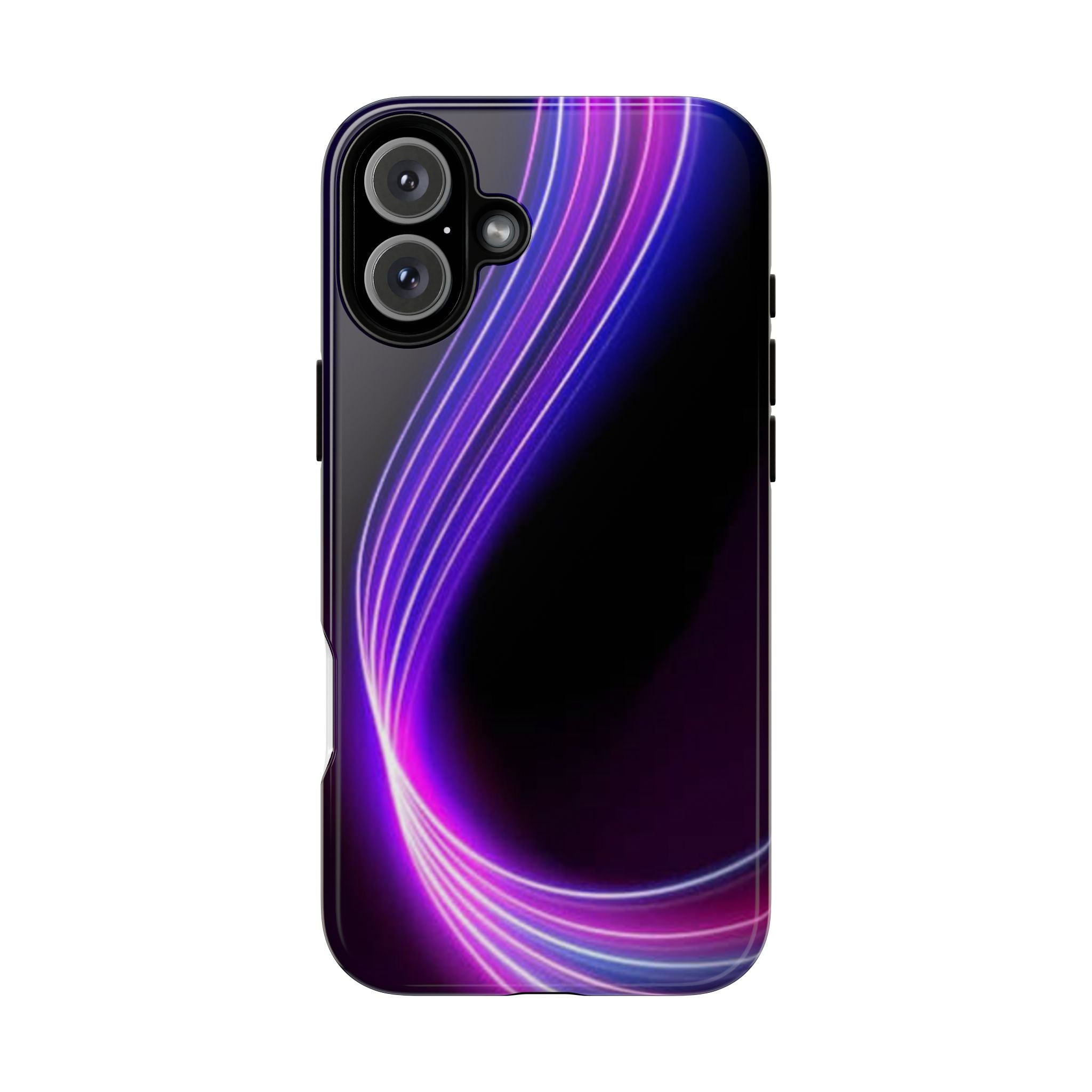 Neon Wave Tough Phone Case