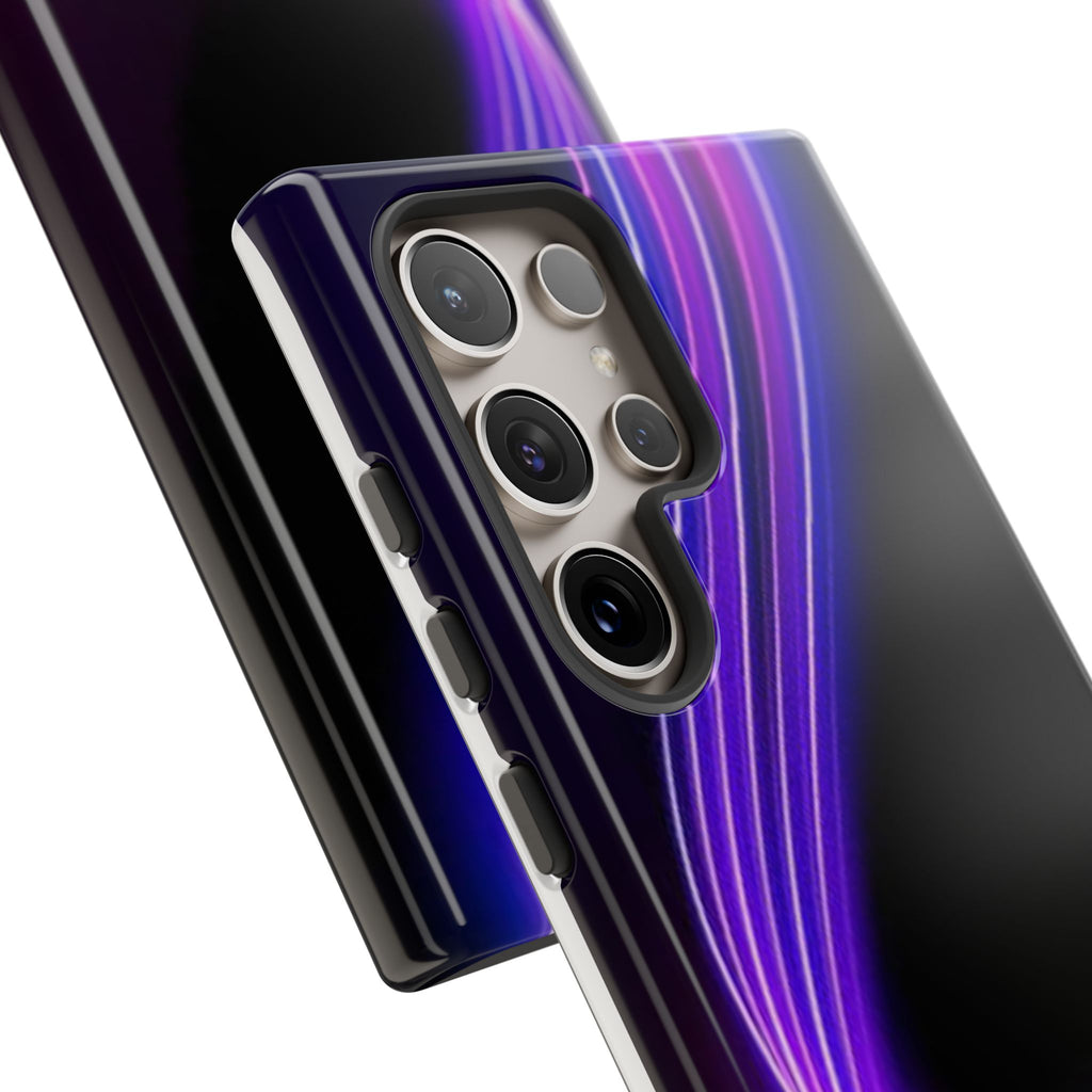 Neon Wave Tough Phone Case
