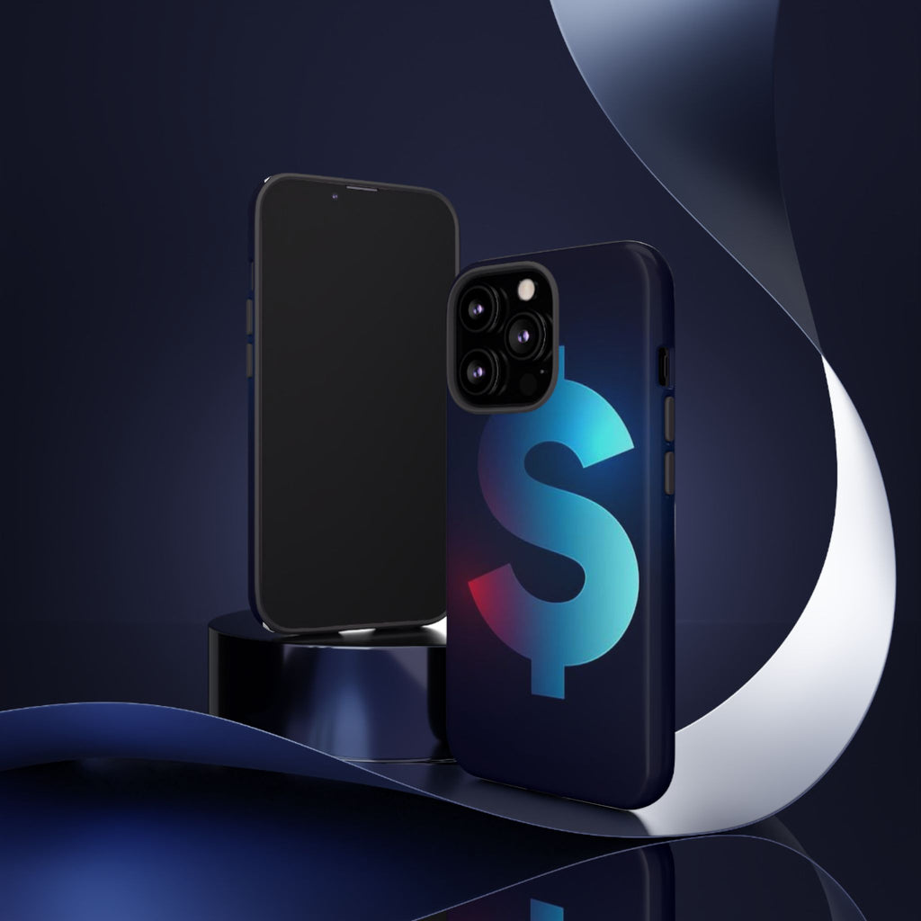 Dollar Sign Tough Phone Case — Protective Glossy Money Symbol iPhone Case