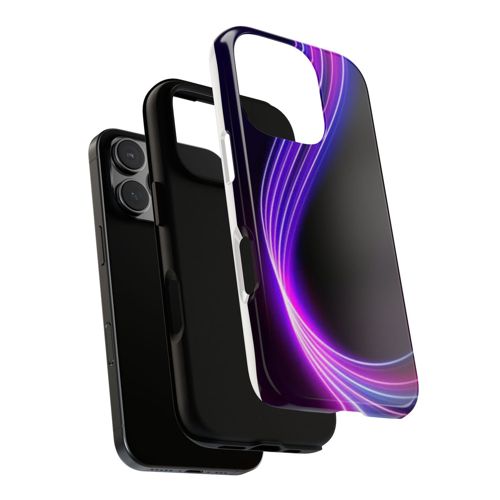 Neon Wave Tough Phone Case