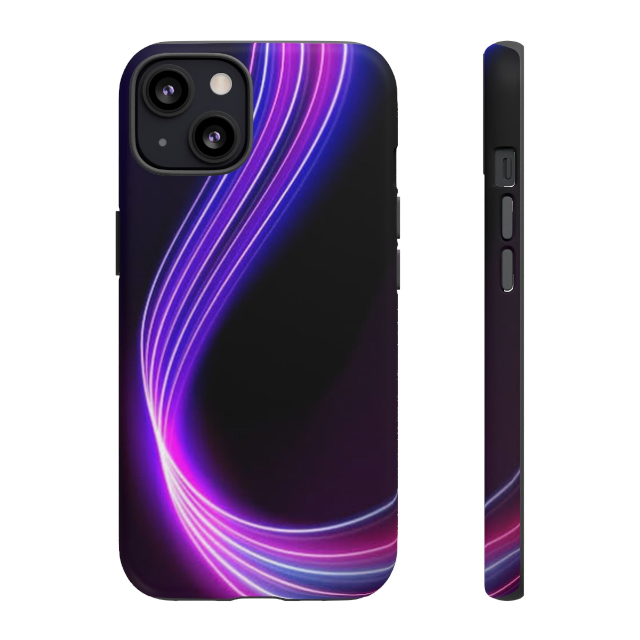 Neon Wave Tough Phone Case