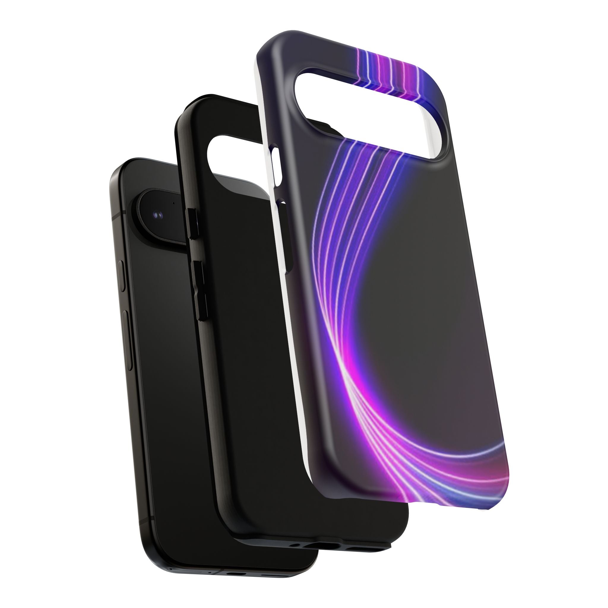 Neon Wave Tough Phone Case