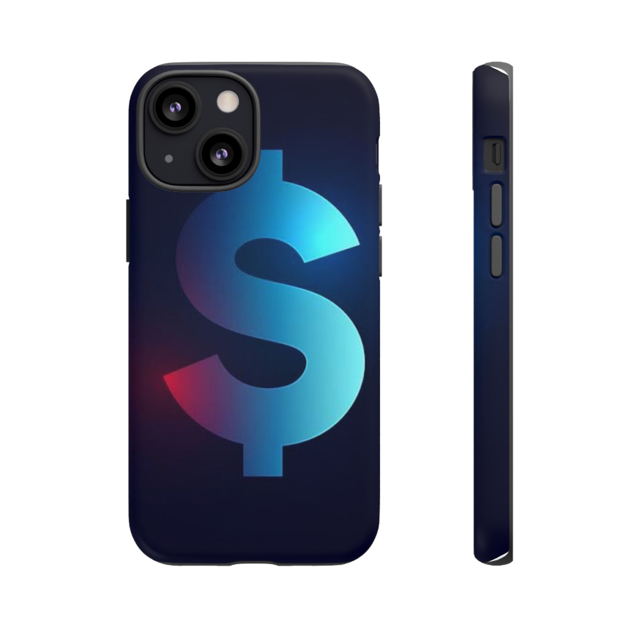 Dollar Sign Tough Phone Case — Protective Glossy Money Symbol iPhone Case