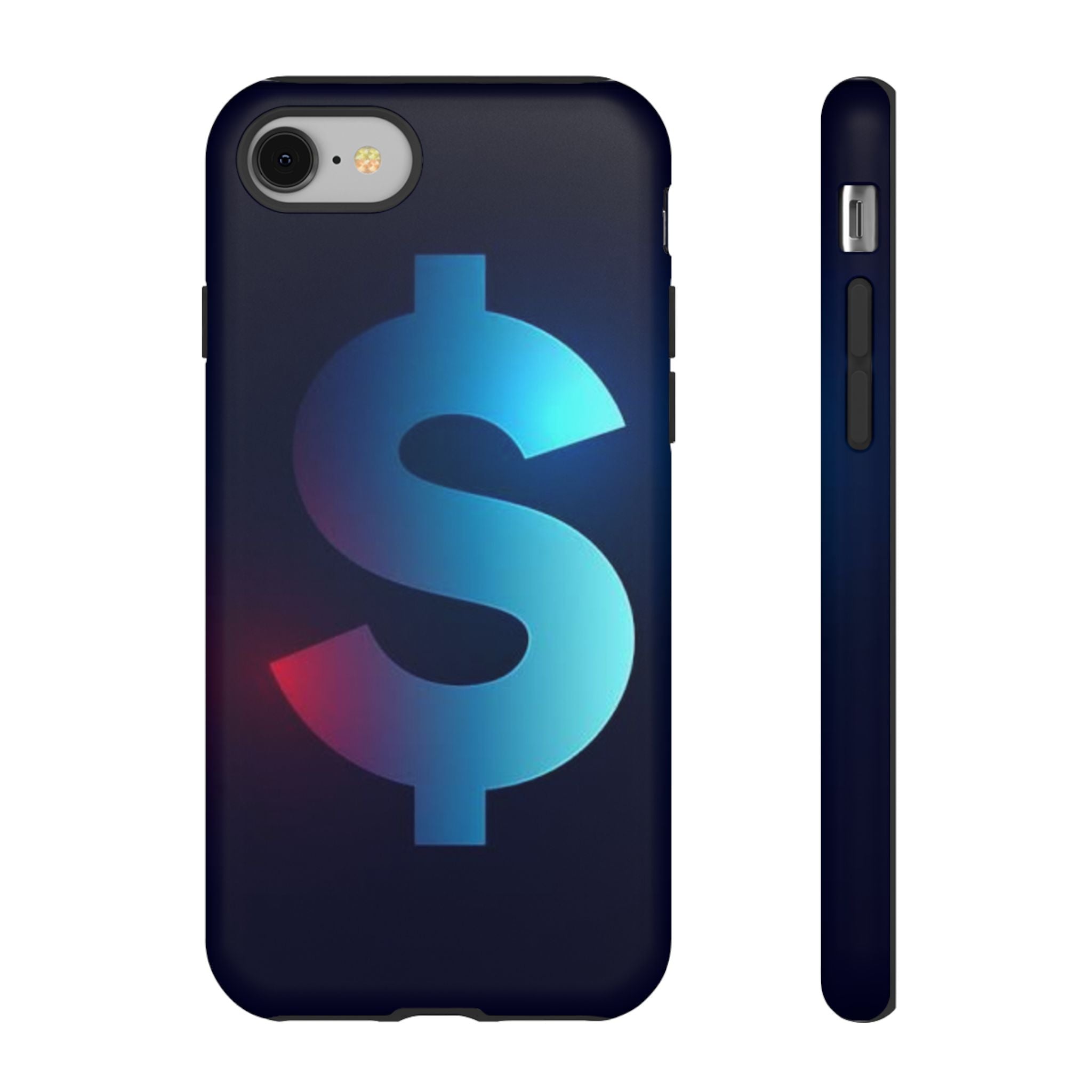 Dollar Sign Tough Phone Case — Protective Glossy Money Symbol iPhone Case