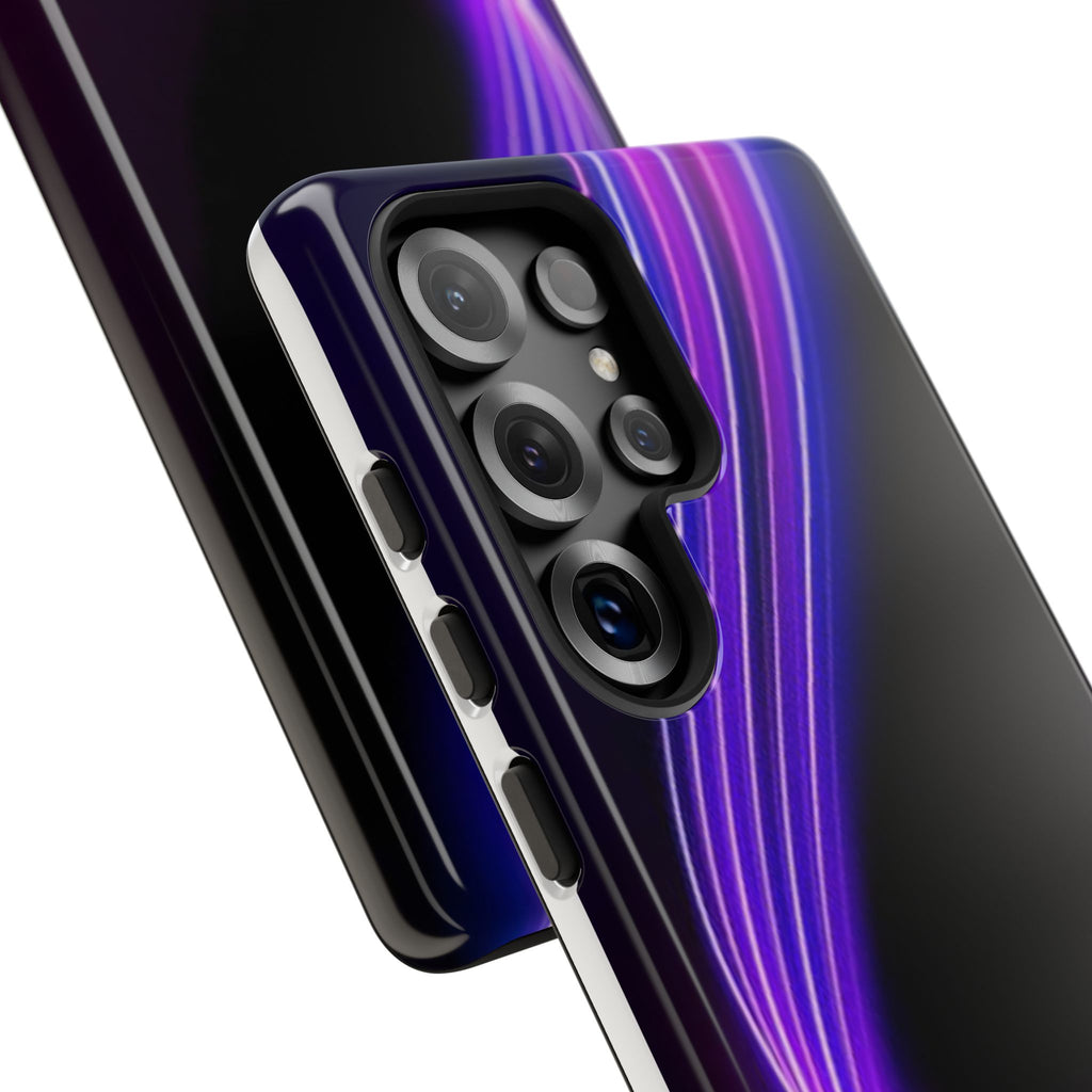 Neon Wave Tough Phone Case