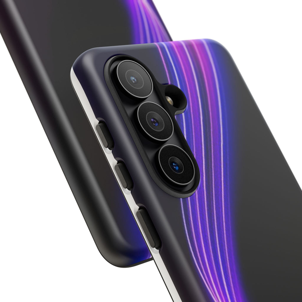 Neon Wave Tough Phone Case
