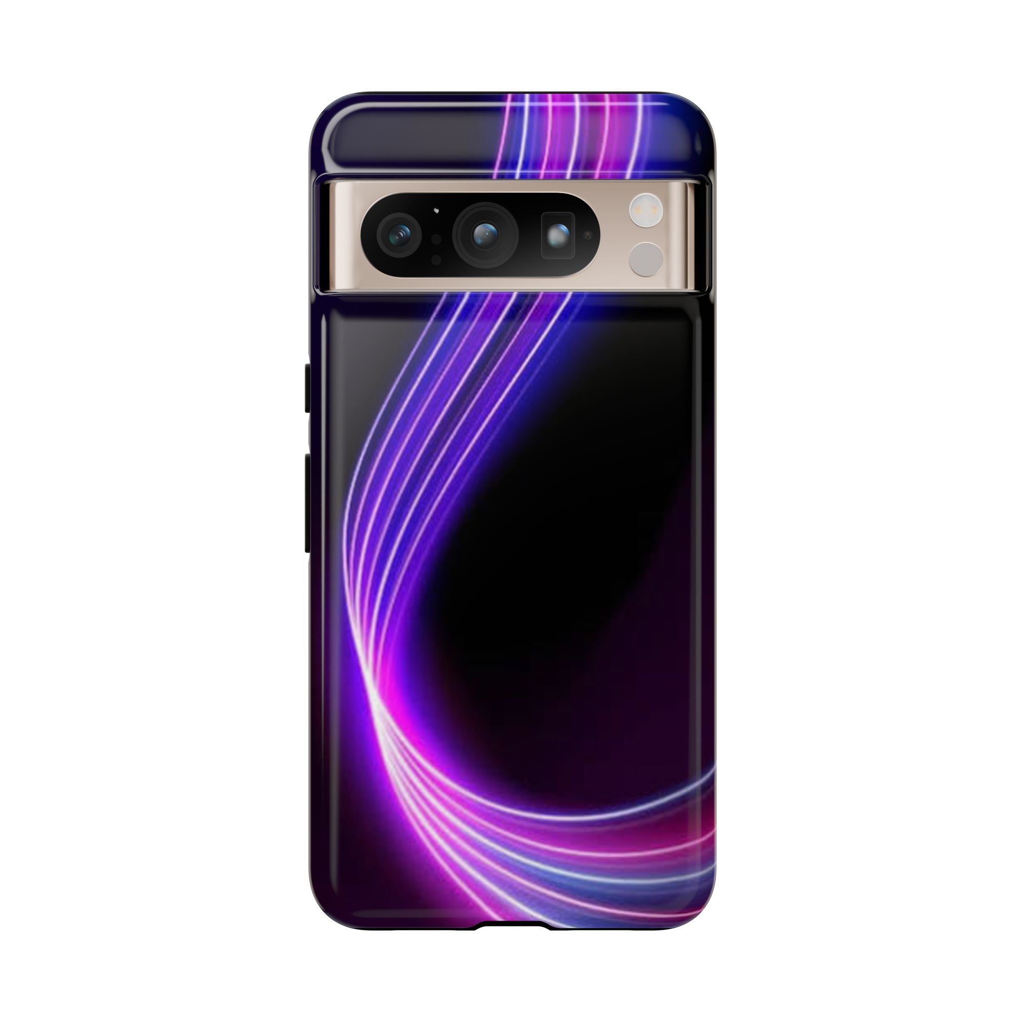 Neon Wave Tough Phone Case