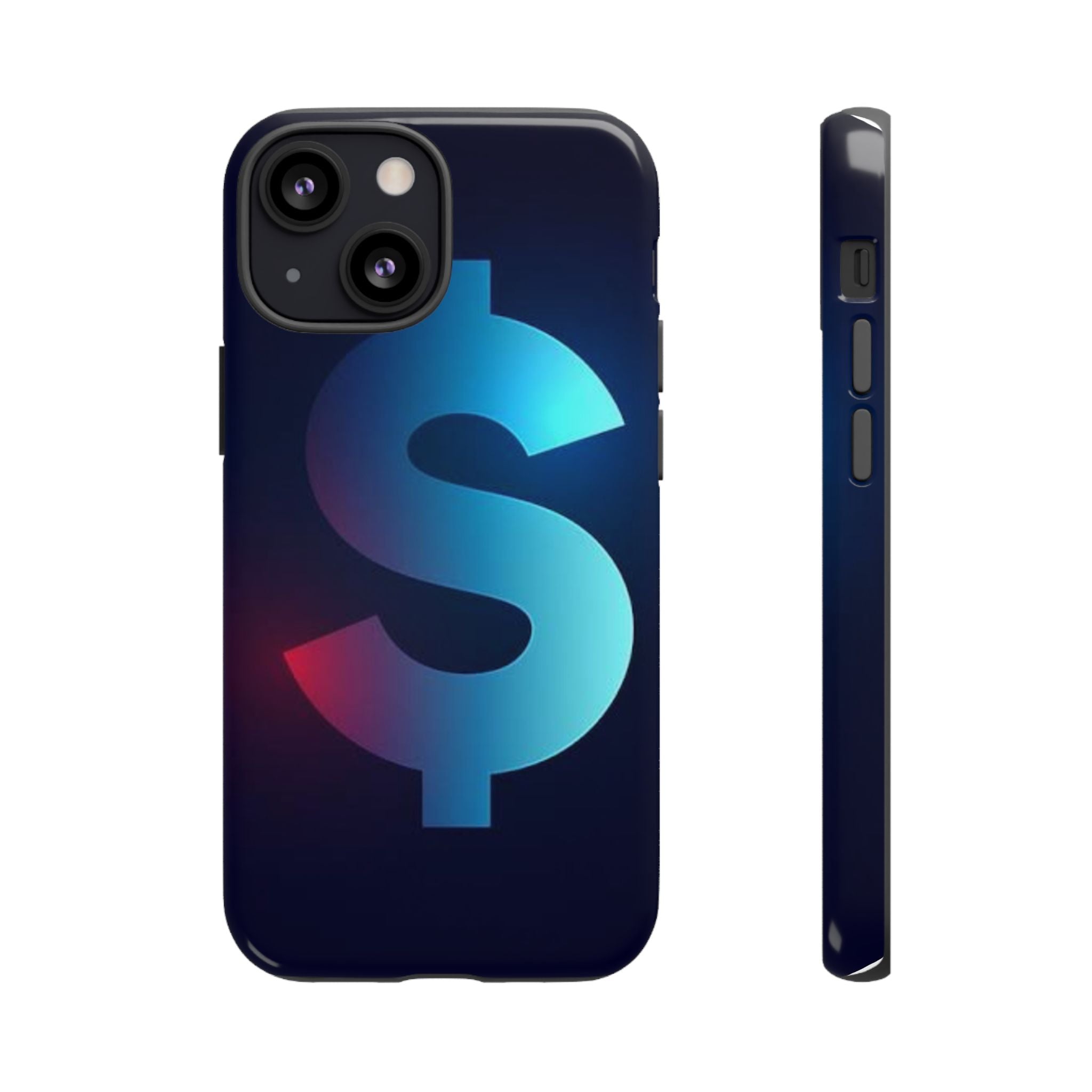 Dollar Sign Tough Phone Case — Protective Glossy Money Symbol iPhone Case