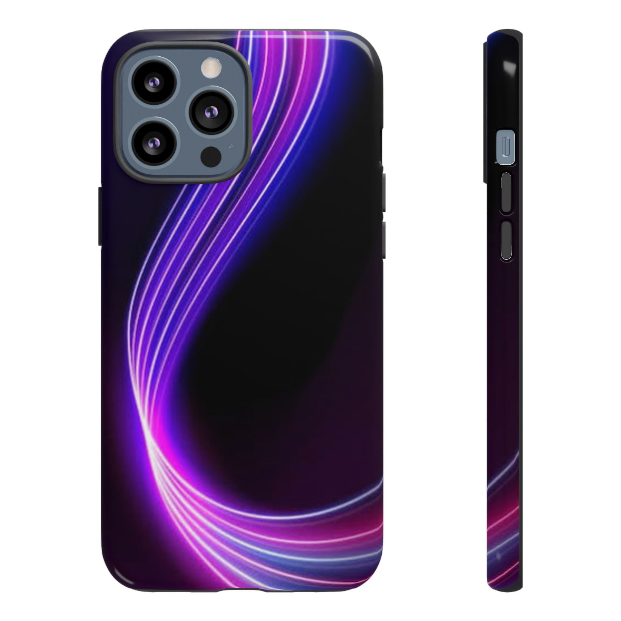 Neon Wave Tough Phone Case