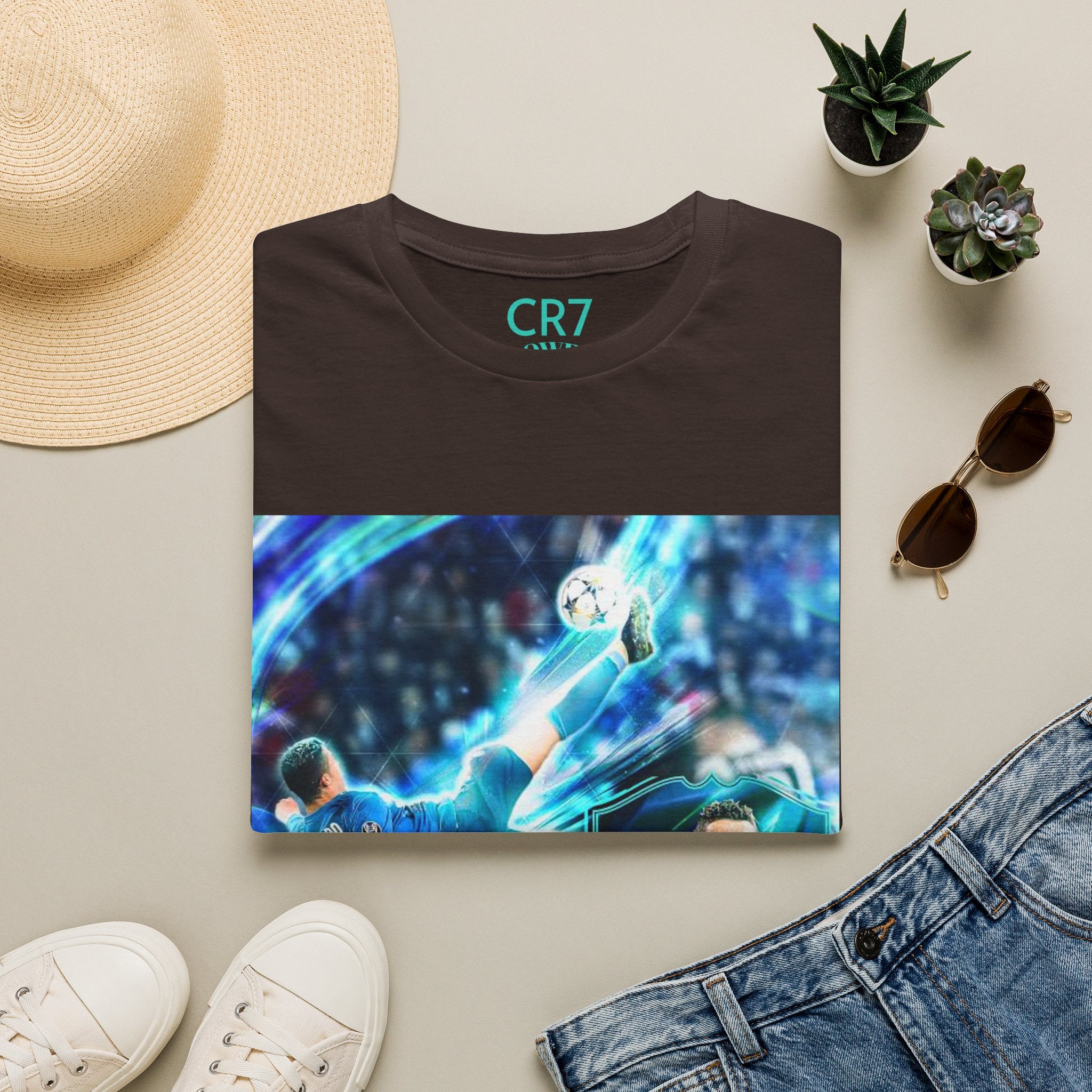 Soccer Save Graphic Tee — Dynamic Goalkeeper Action