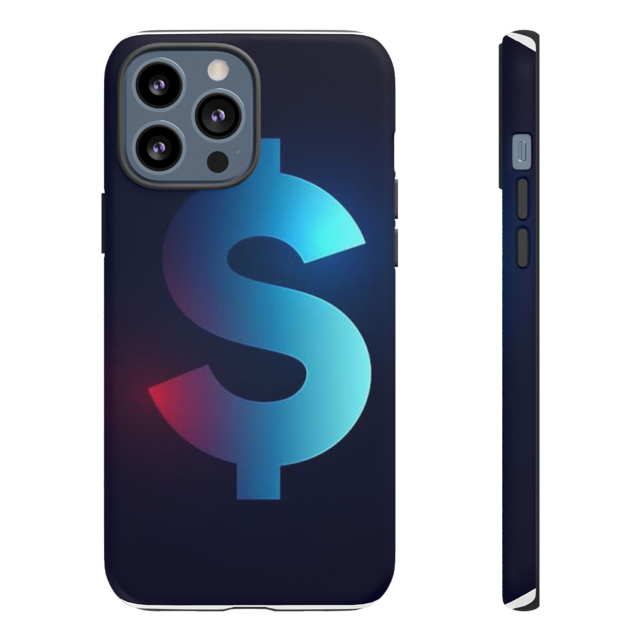 Dollar Sign Tough Phone Case — Protective Glossy Money Symbol iPhone Case