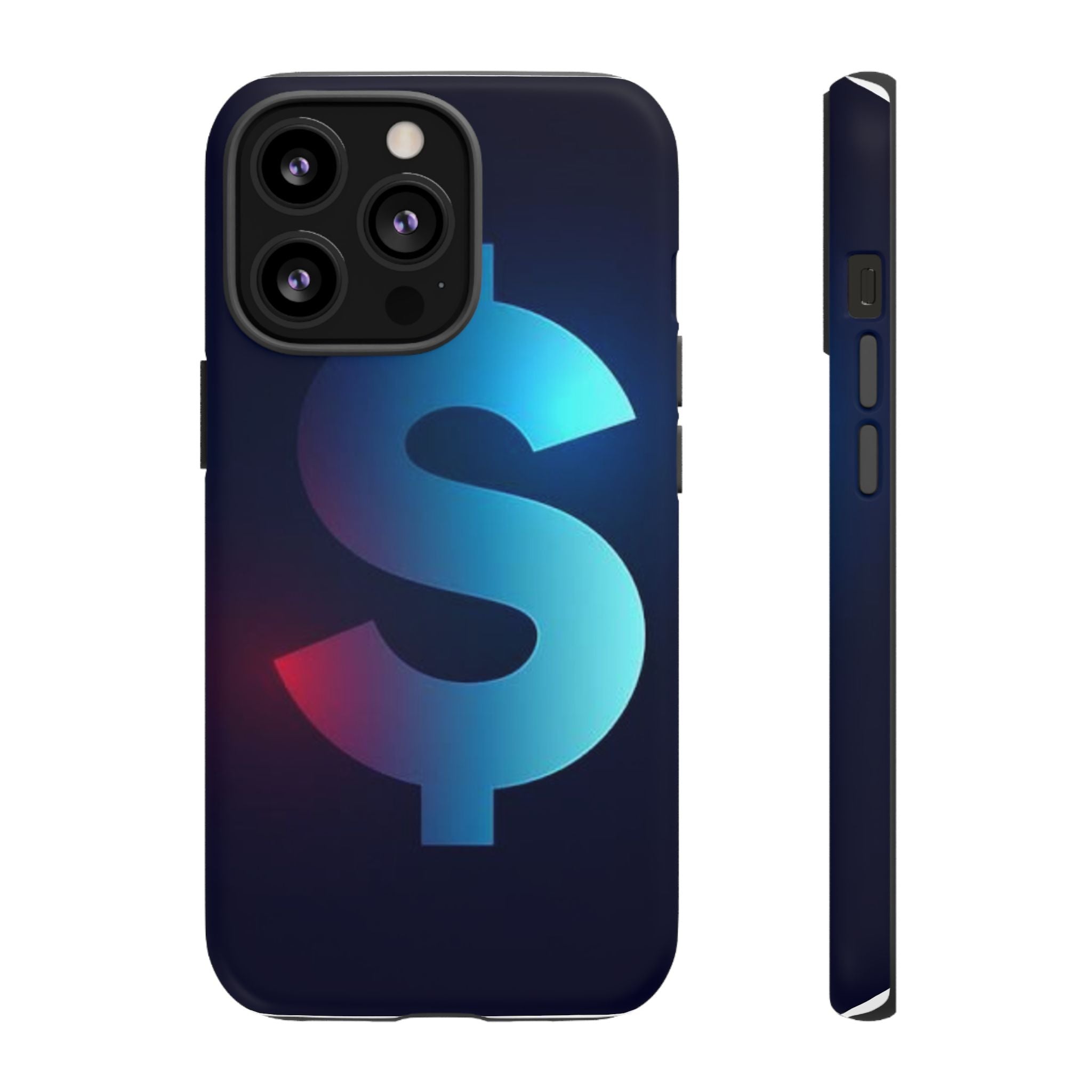 Dollar Sign Tough Phone Case — Protective Glossy Money Symbol iPhone Case