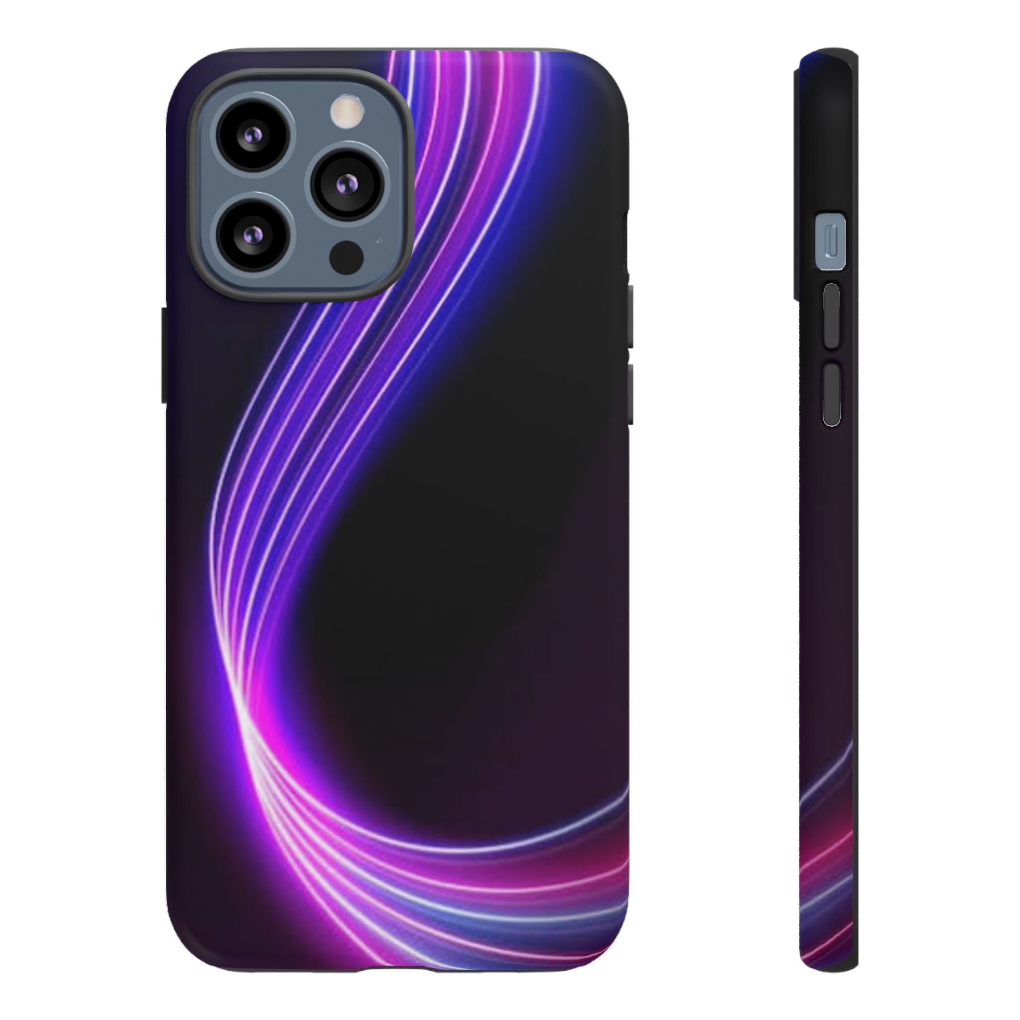 Neon Wave Tough Phone Case