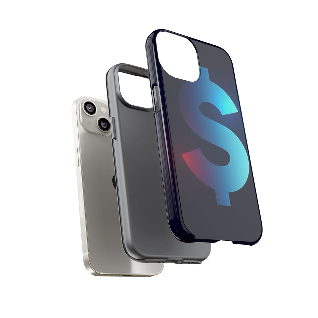 Dollar Sign Tough Phone Case — Protective Glossy Money Symbol iPhone Case
