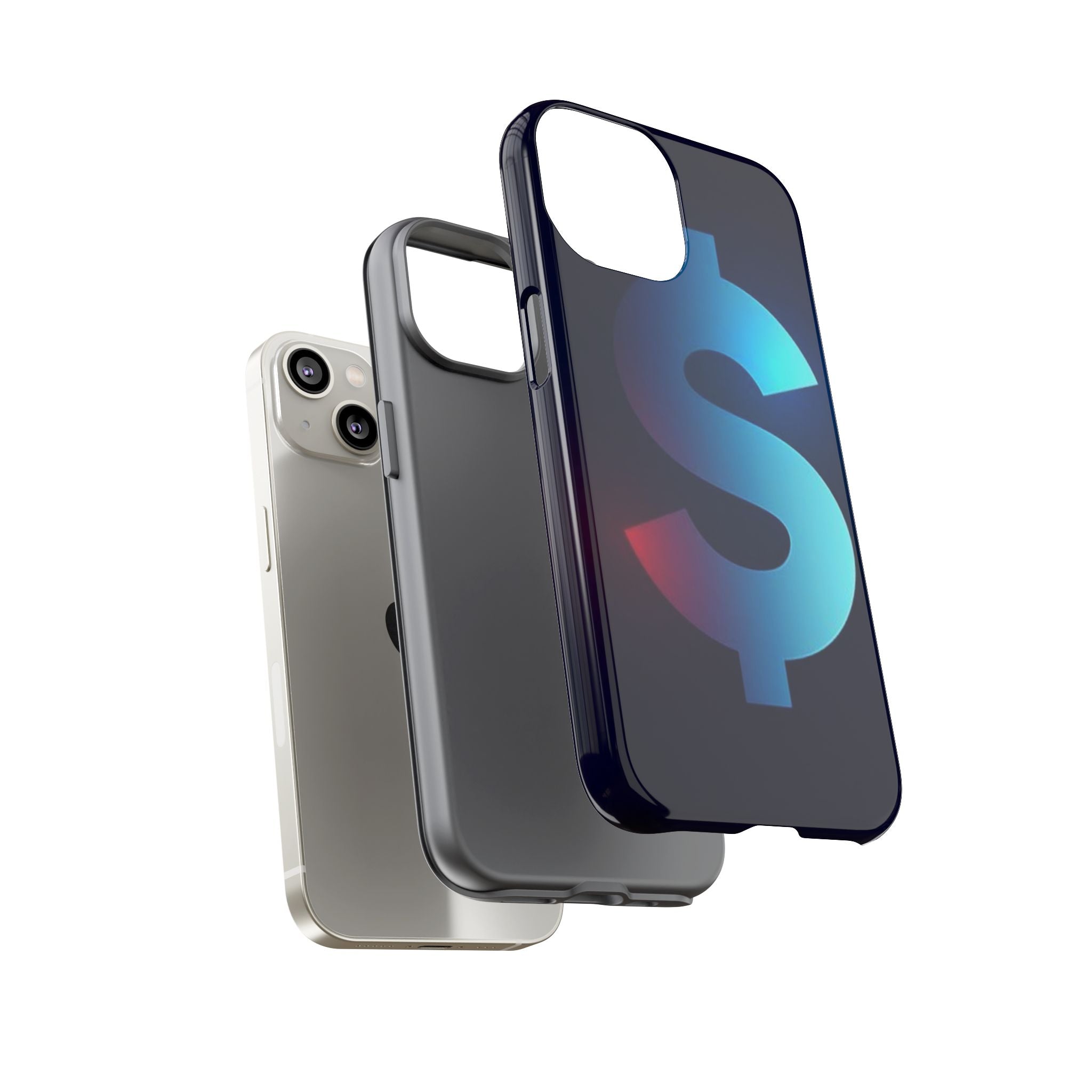 Dollar Sign Tough Phone Case — Protective Glossy Money Symbol iPhone Case