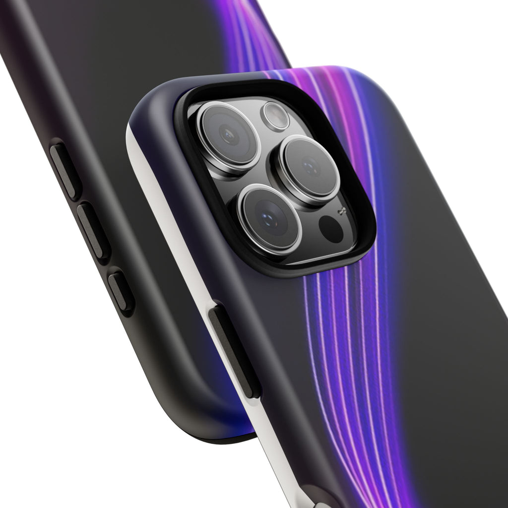 Neon Wave Tough Phone Case