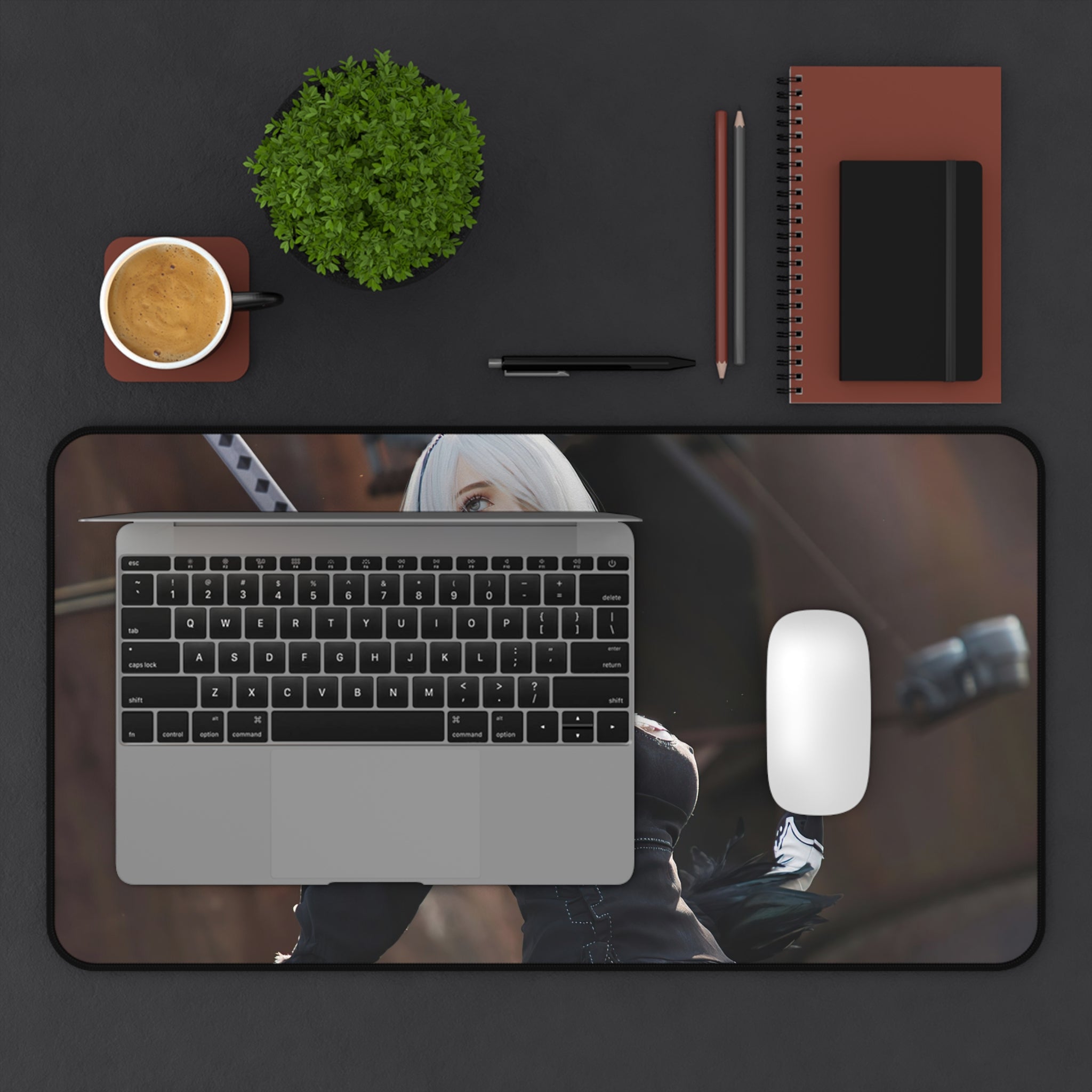 Desk Mat of a animia character