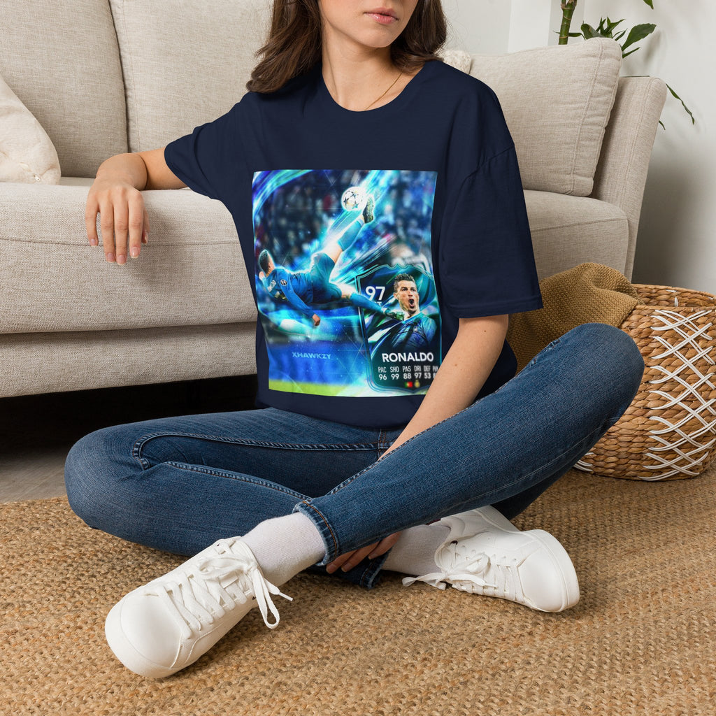 Soccer Save Graphic Tee — Dynamic Goalkeeper Action