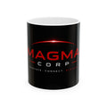 MAGMA CORP  Mug — Black Red Branded Coffee Cup (11oz, 15oz)