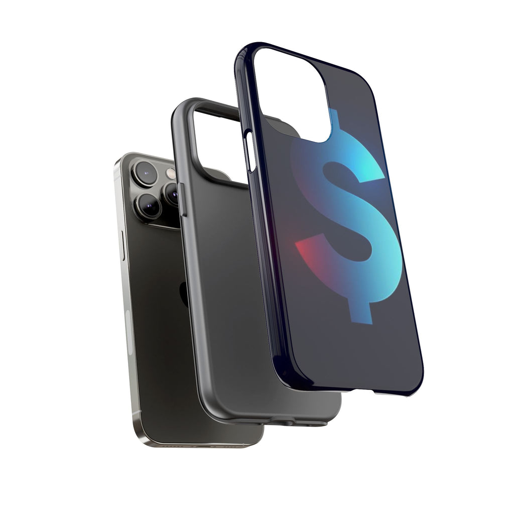 Dollar Sign Tough Phone Case — Protective Glossy Money Symbol iPhone Case