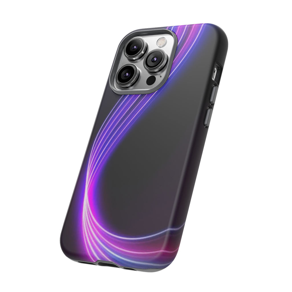 Neon Wave Tough Phone Case