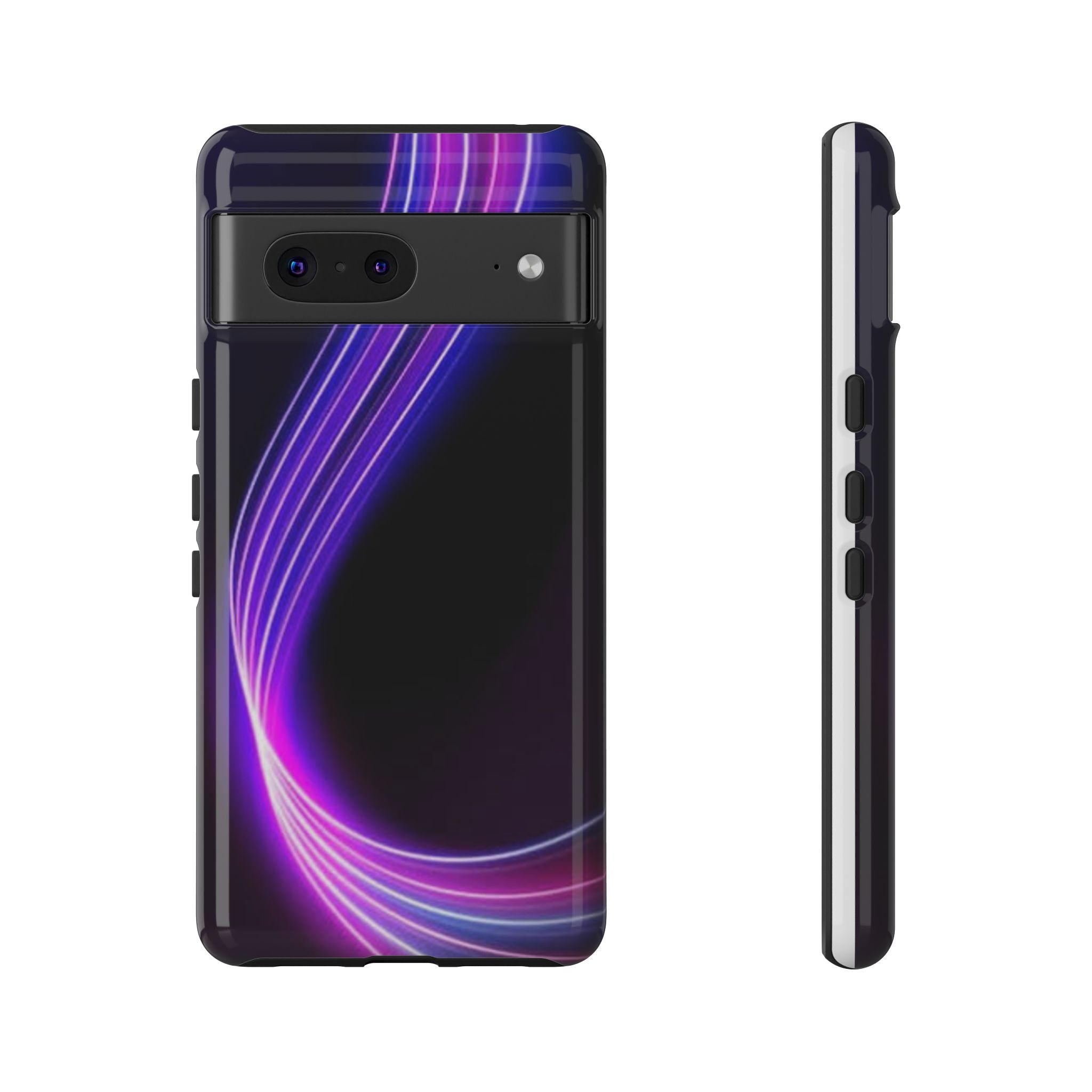 Neon Wave Tough Phone Case
