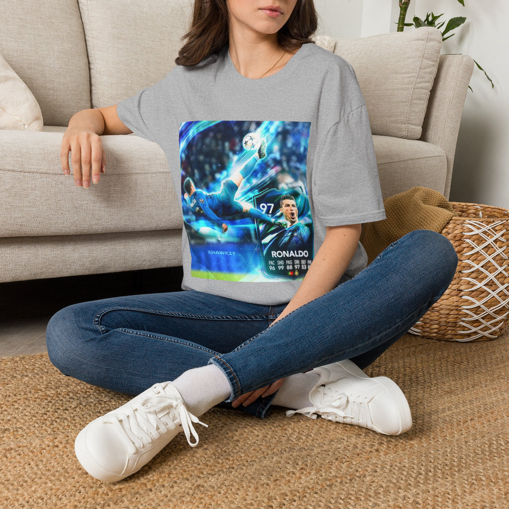 Soccer Save Graphic Tee — Dynamic Goalkeeper Action