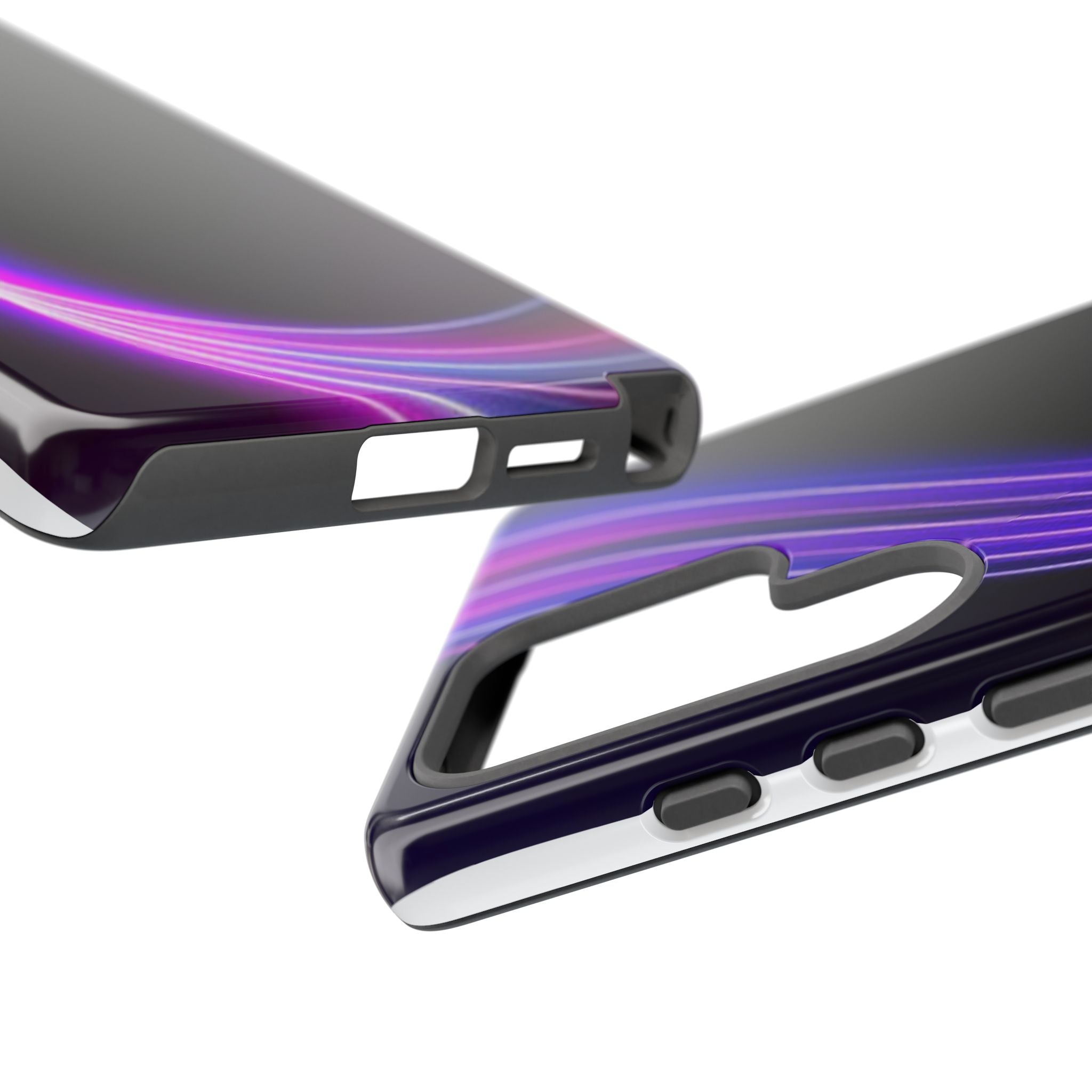 Neon Wave Tough Phone Case