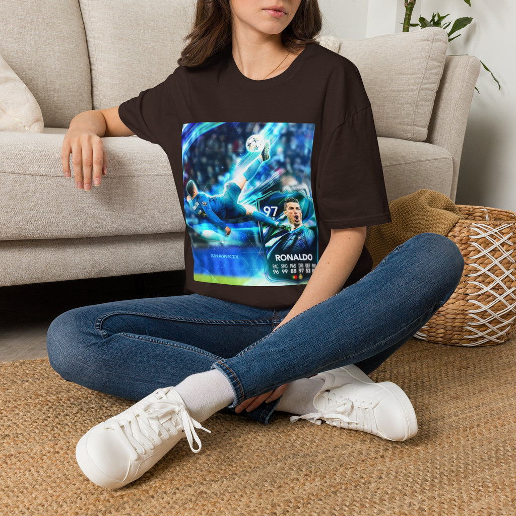 Soccer Save Graphic Tee — Dynamic Goalkeeper Action
