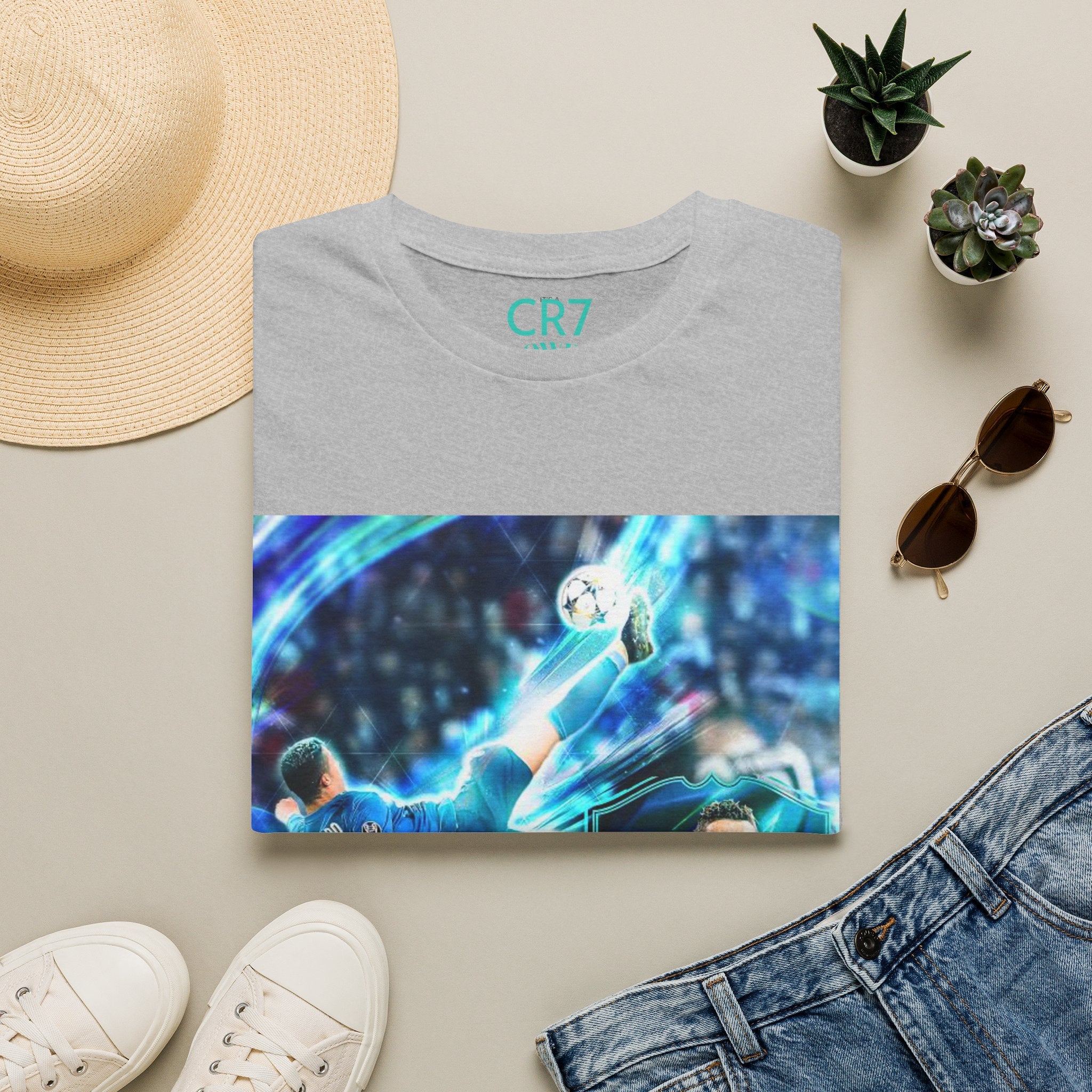 Soccer Save Graphic Tee — Dynamic Goalkeeper Action