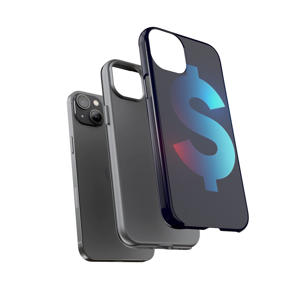 Dollar Sign Tough Phone Case — Protective Glossy Money Symbol iPhone Case