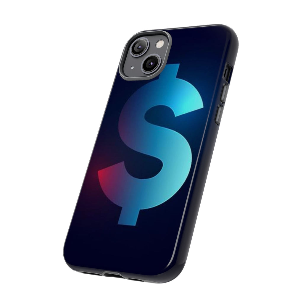 Dollar Sign Tough Phone Case — Protective Glossy Money Symbol iPhone Case