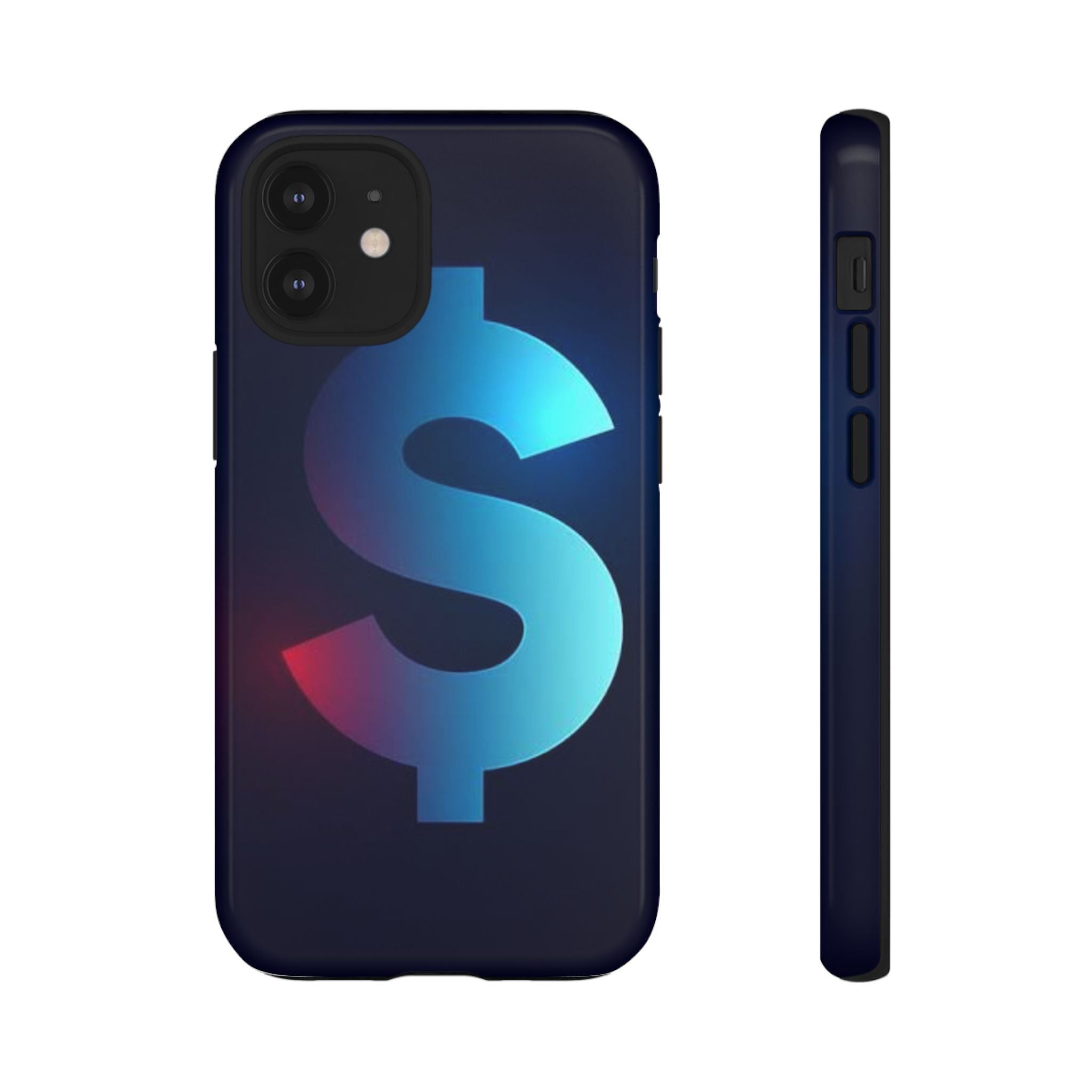 Dollar Sign Tough Phone Case — Protective Glossy Money Symbol iPhone Case