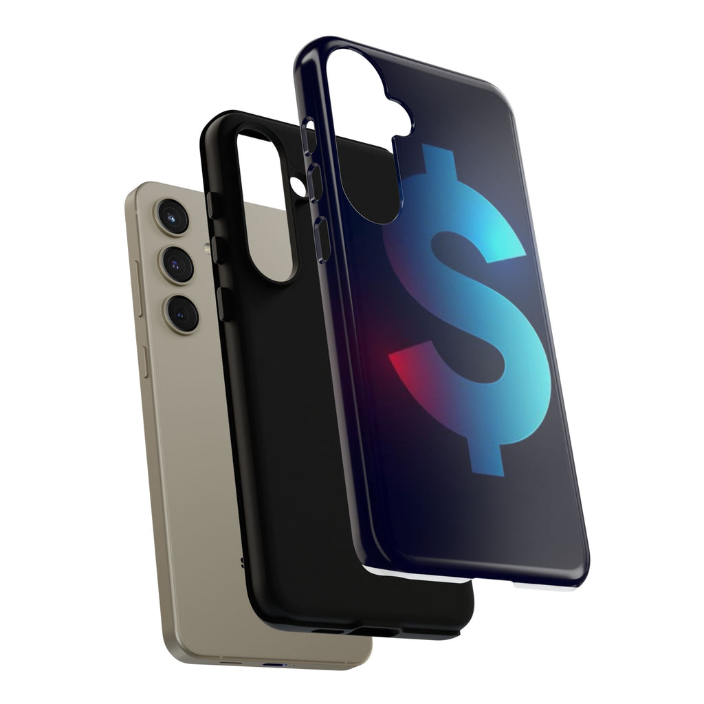 Dollar Sign Tough Phone Case — Protective Glossy Money Symbol iPhone Case
