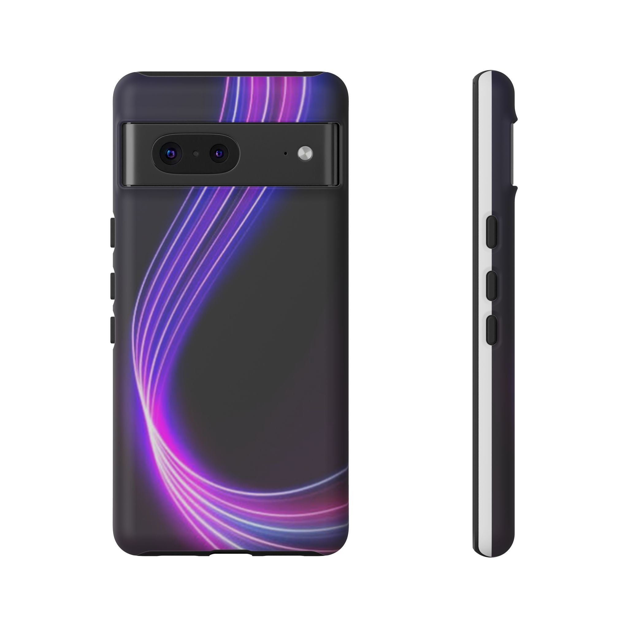 Neon Wave Tough Phone Case