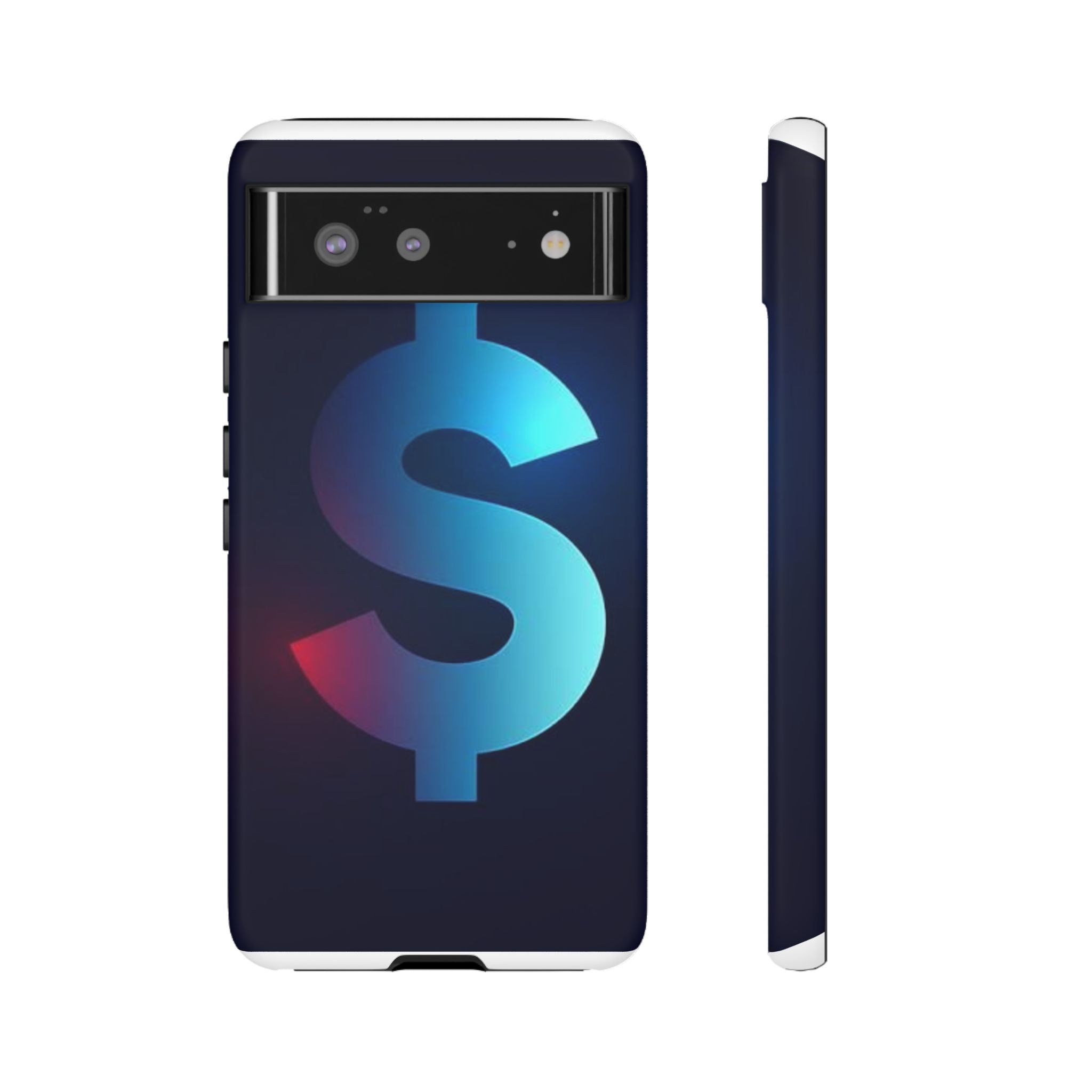 Dollar Sign Tough Phone Case — Protective Glossy Money Symbol iPhone Case